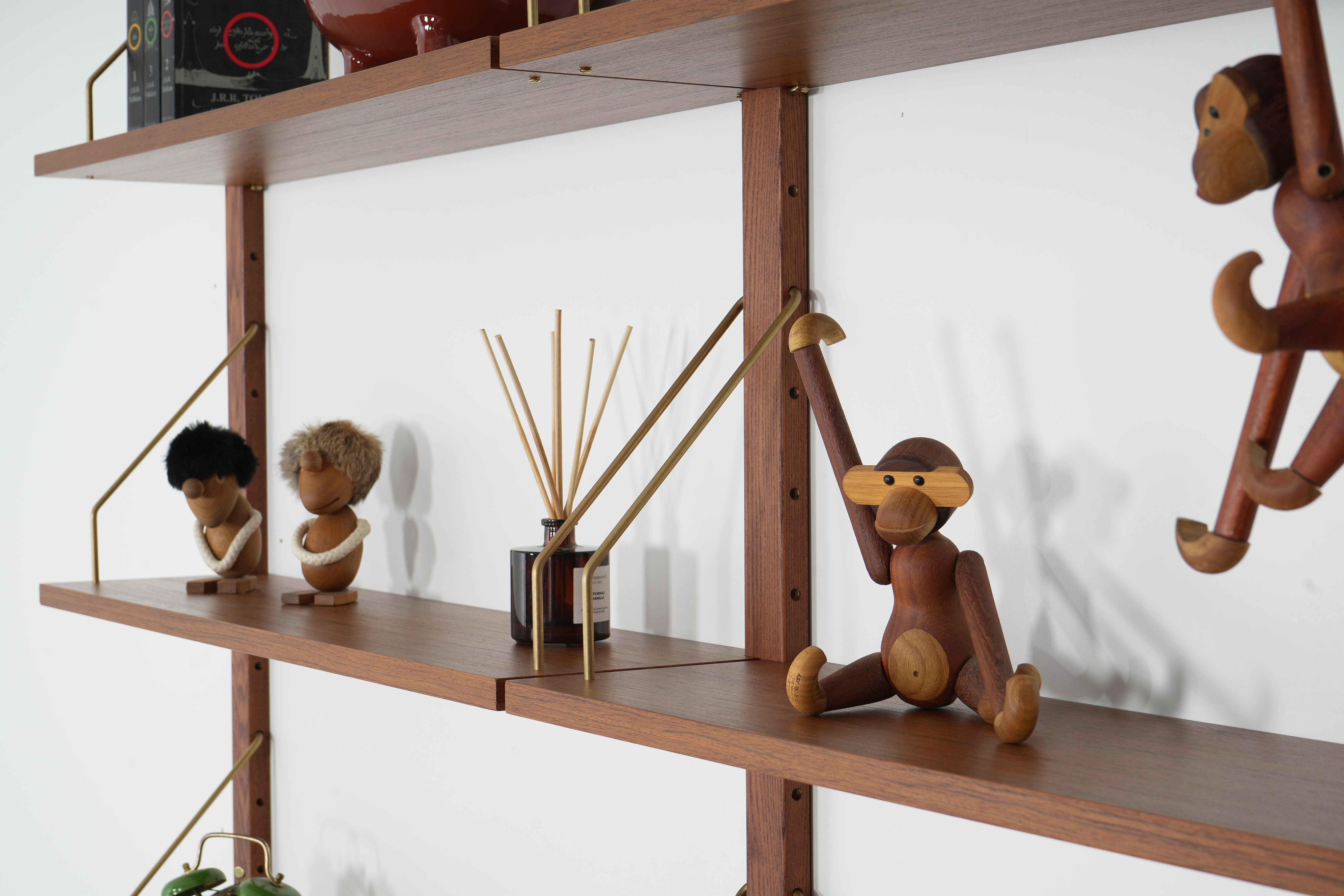 Modular Teak Shelving System 1970s