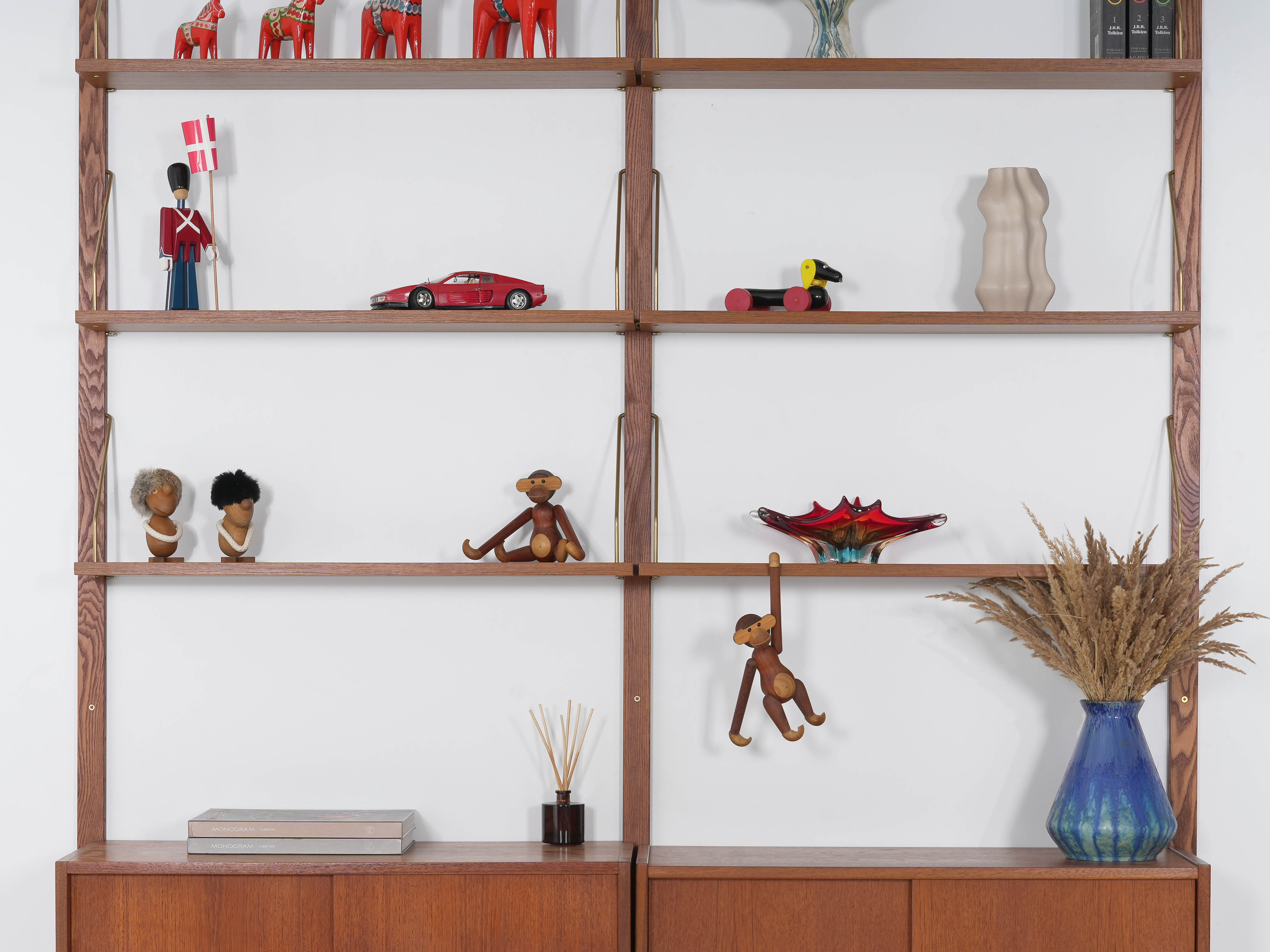 Teak shelving system 1960s