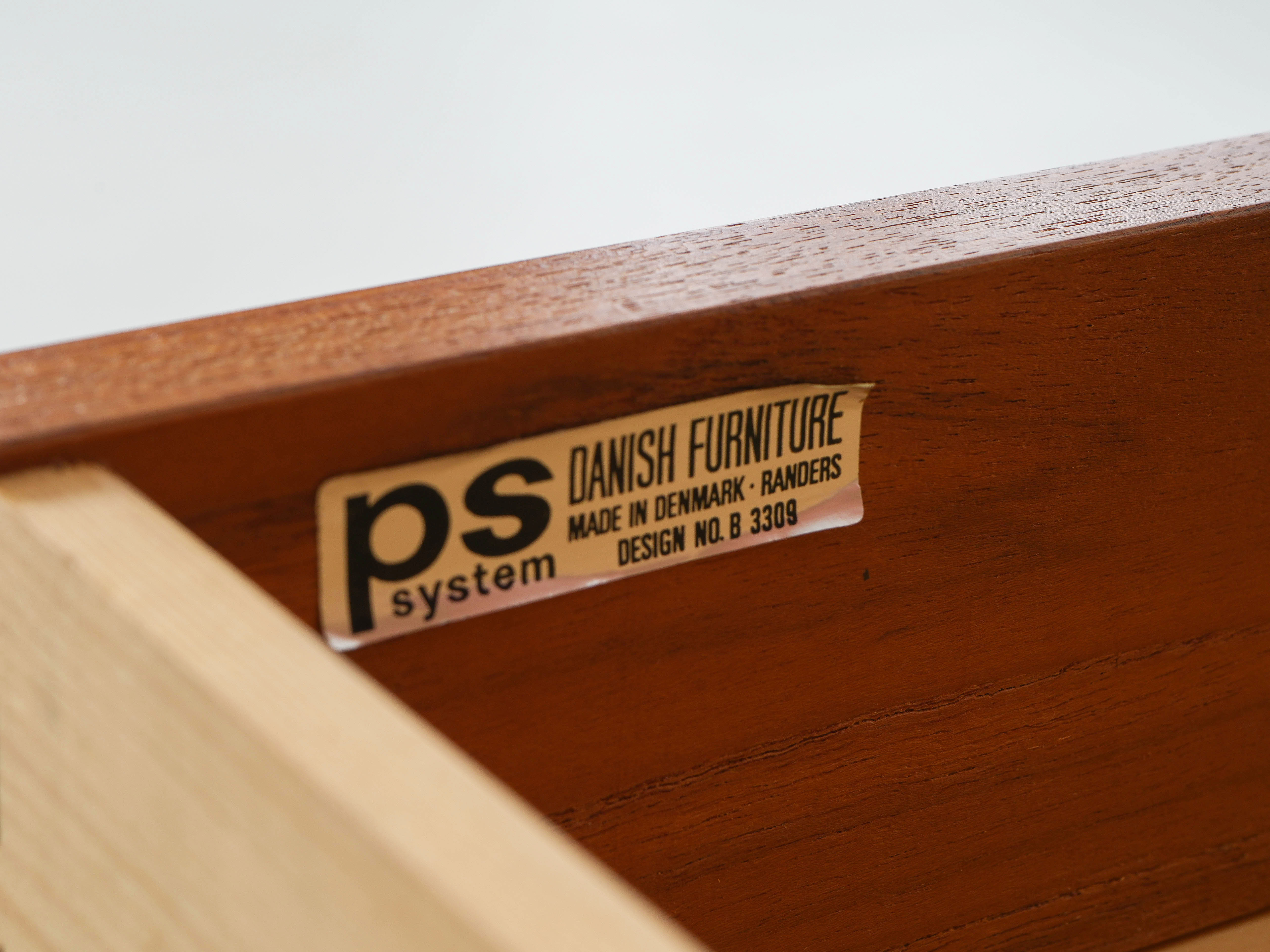 Teak Bookshelf PS System 1960s