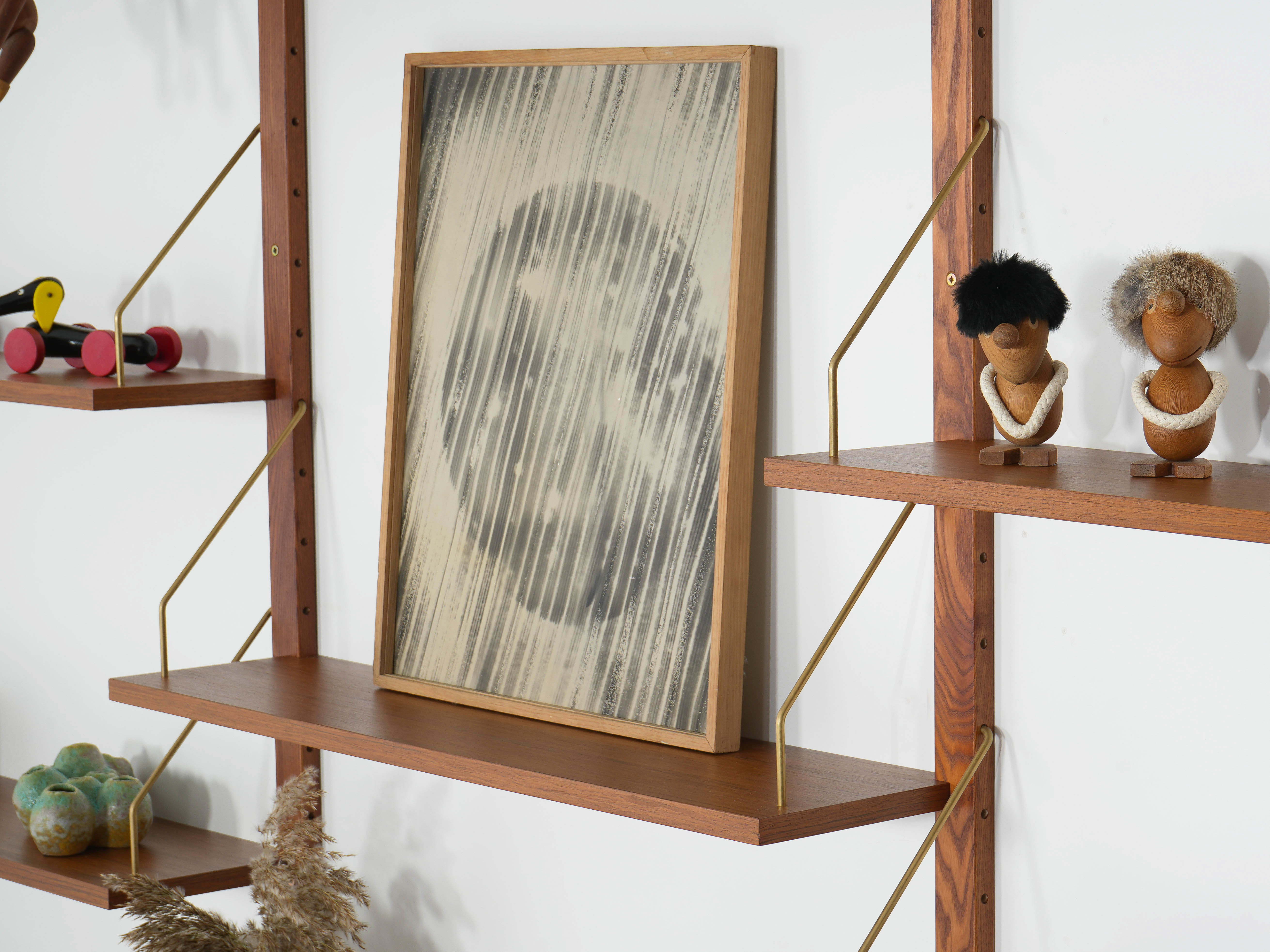 Modular Teak Shelving System 1960s