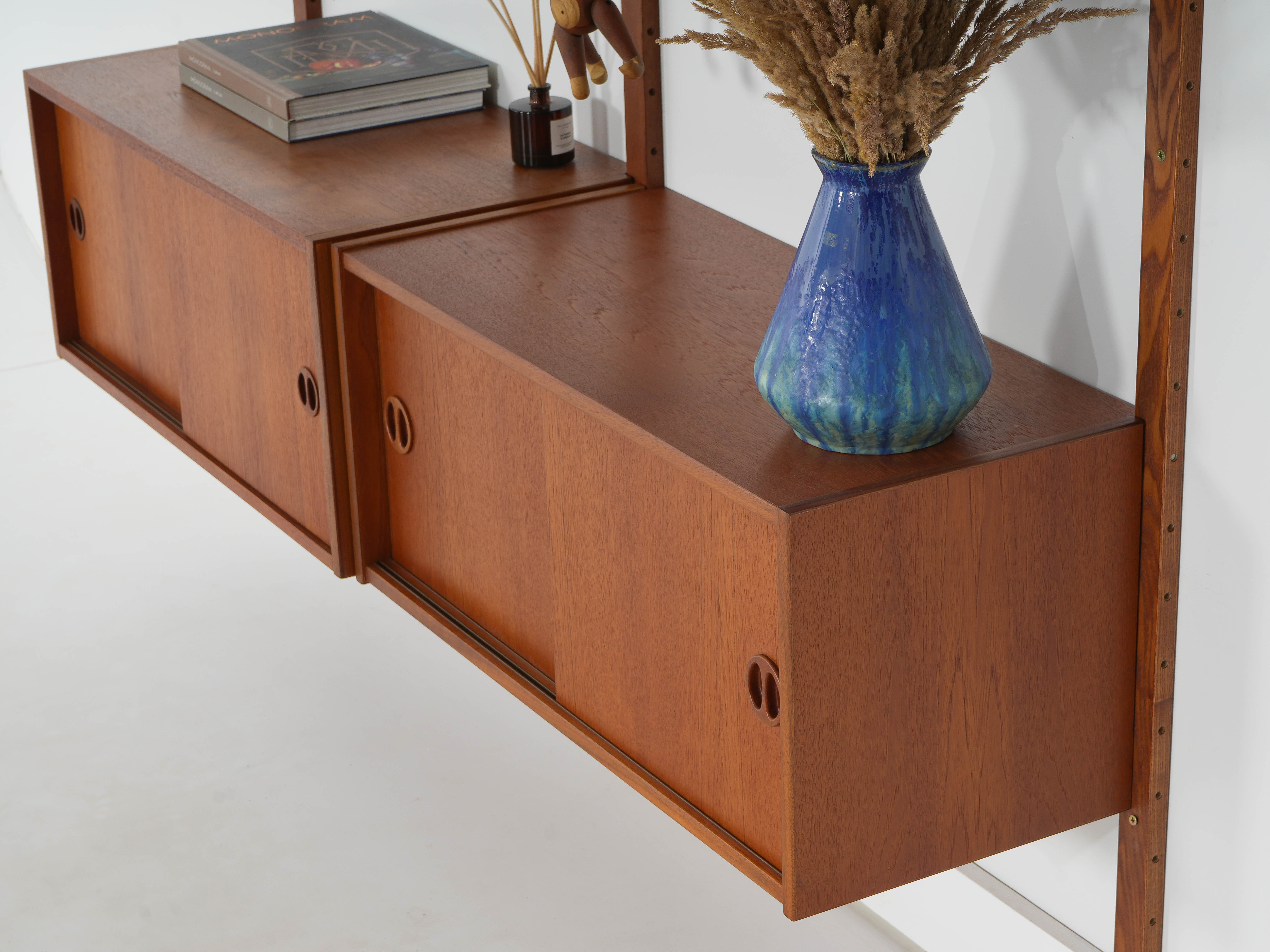 Teak shelving system 1960s