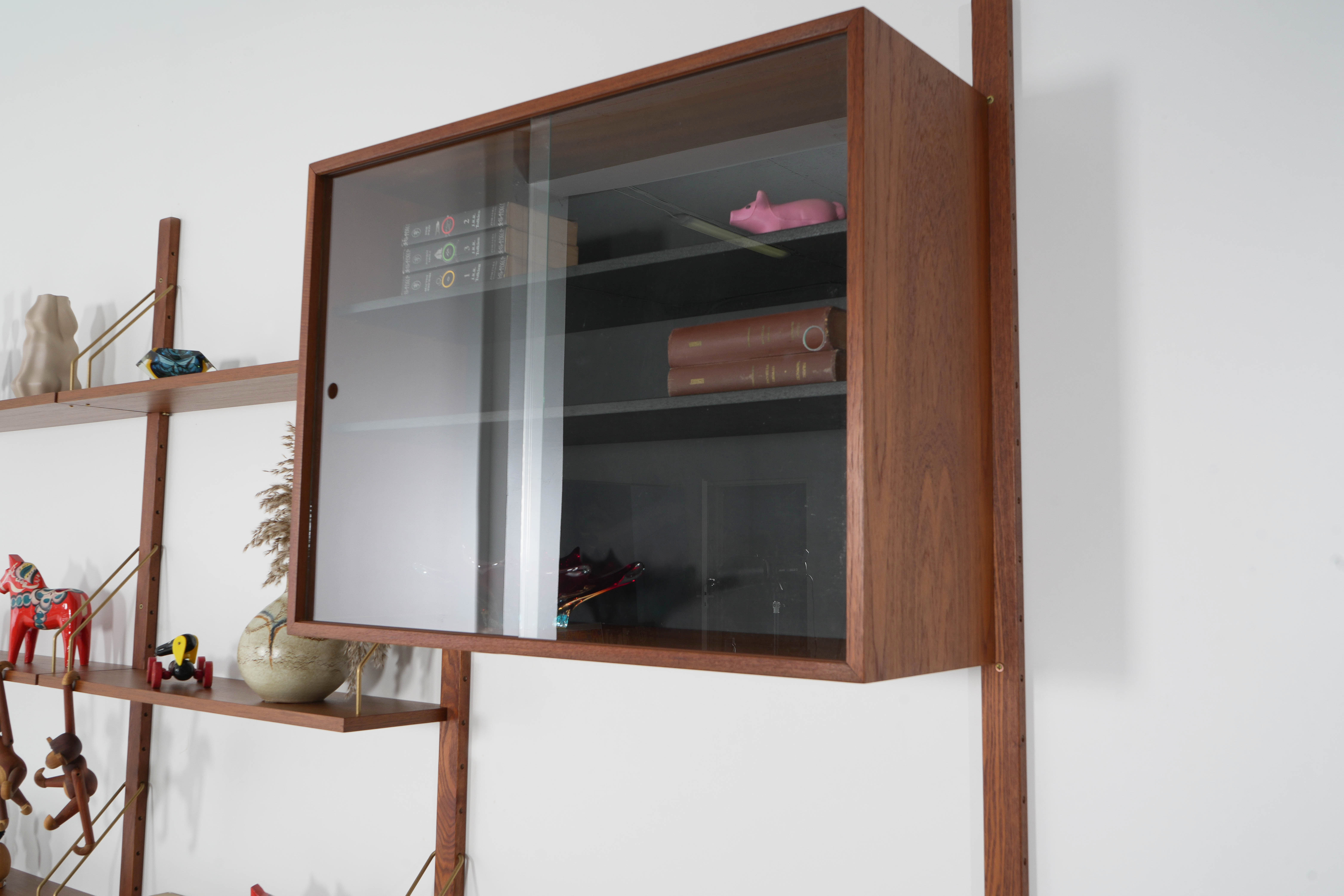 Modular Teak Shelving System 1970s