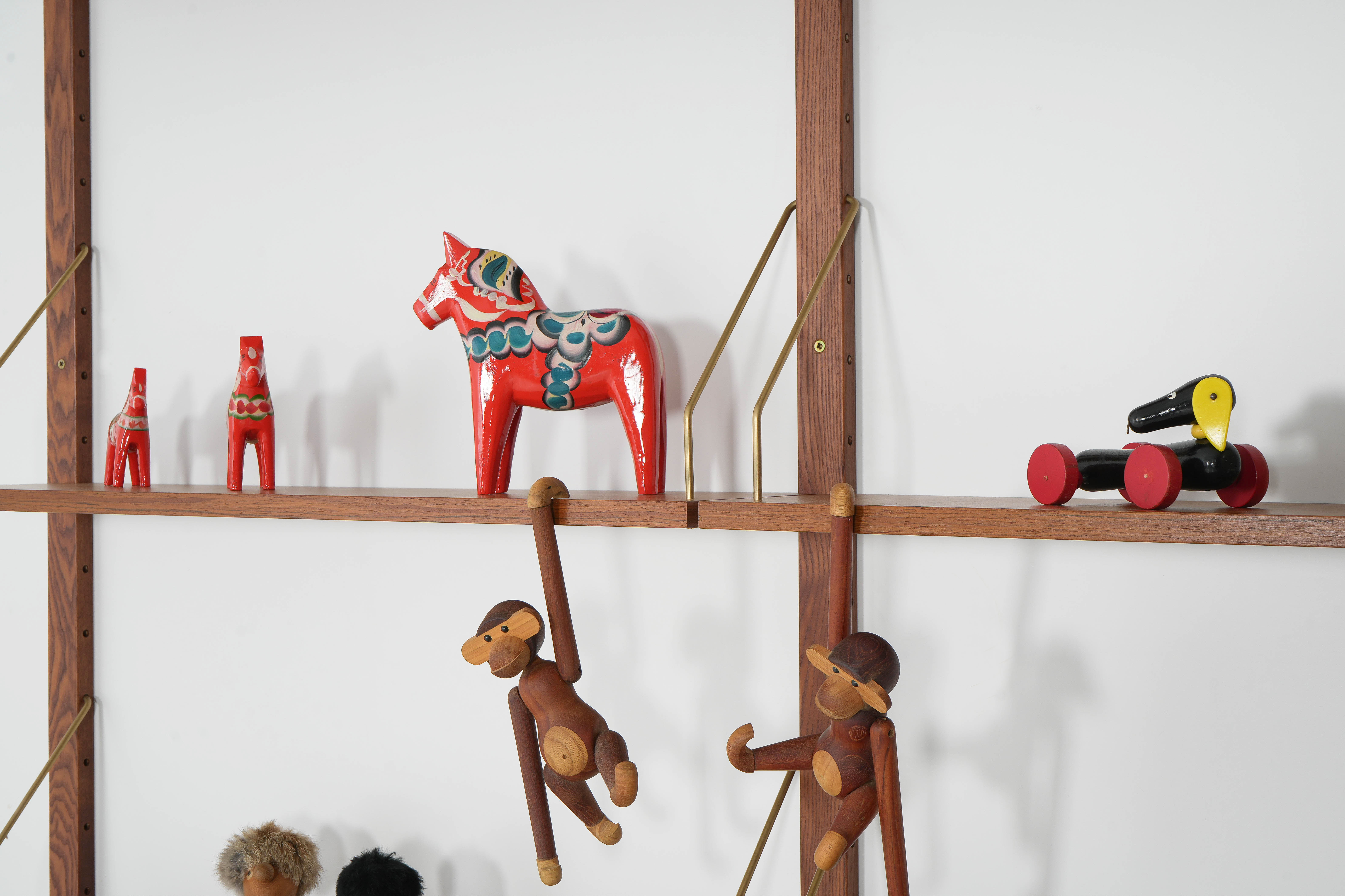 Modular Teak Shelving System 1970s