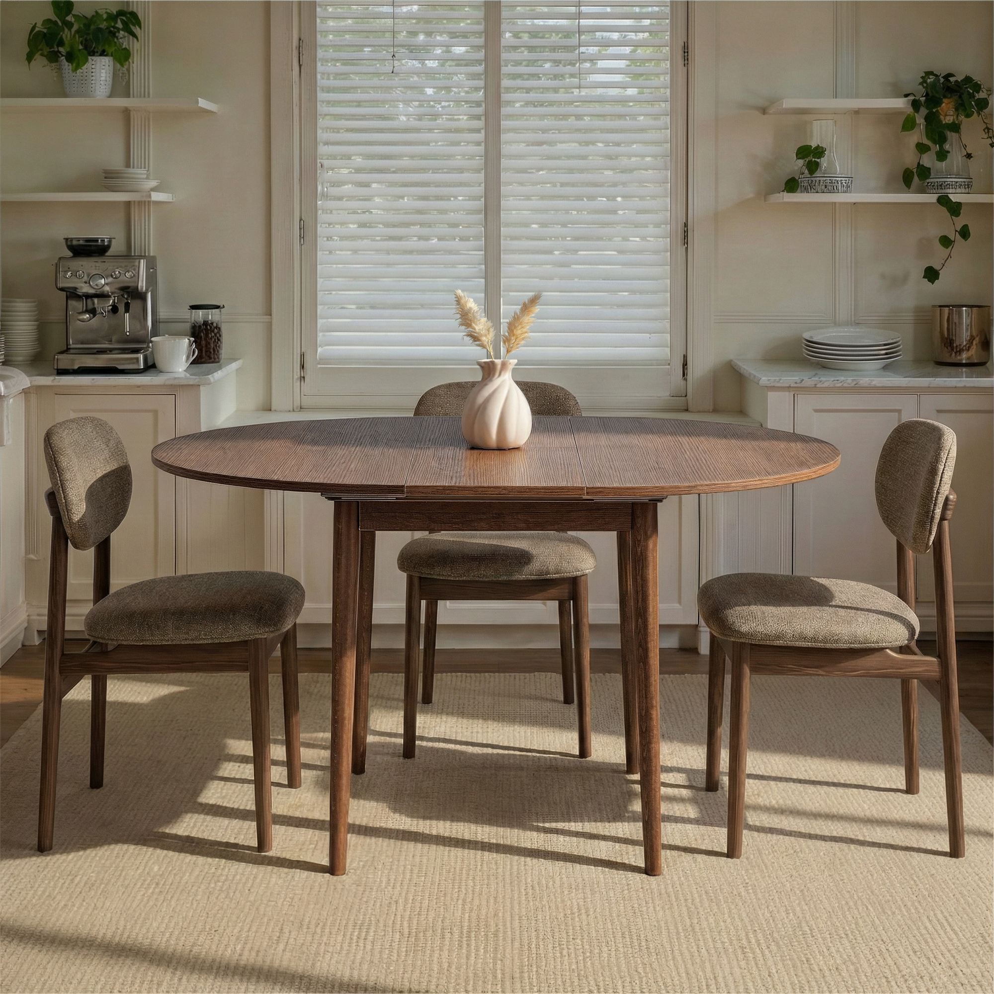 Viona Table Baroque-Walnut Brown