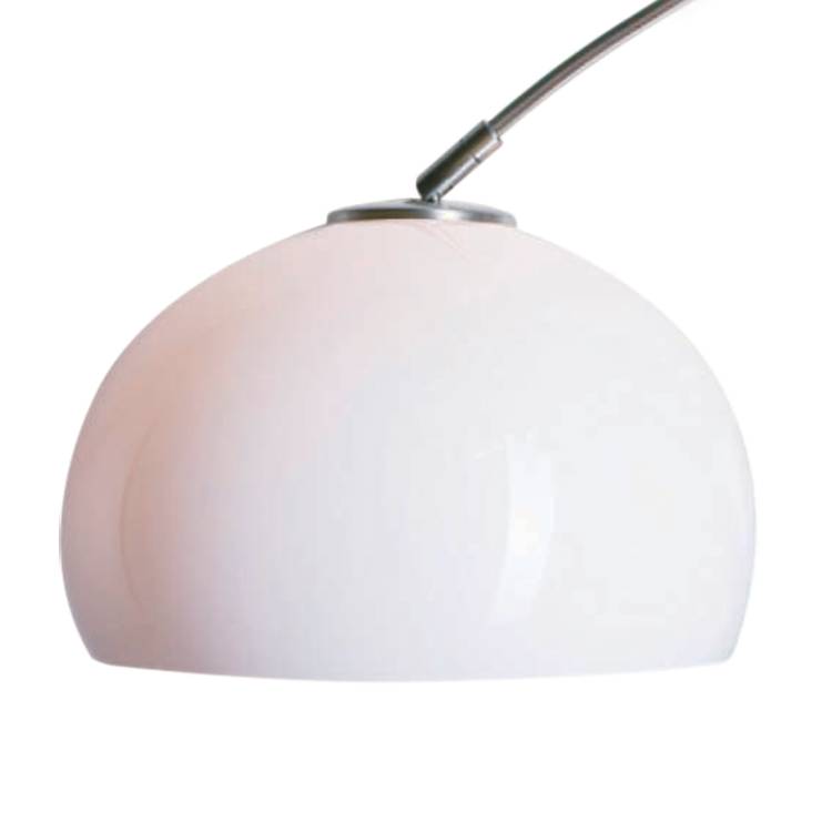 Plexikugel gross 32cm Kunststoff-Weiß