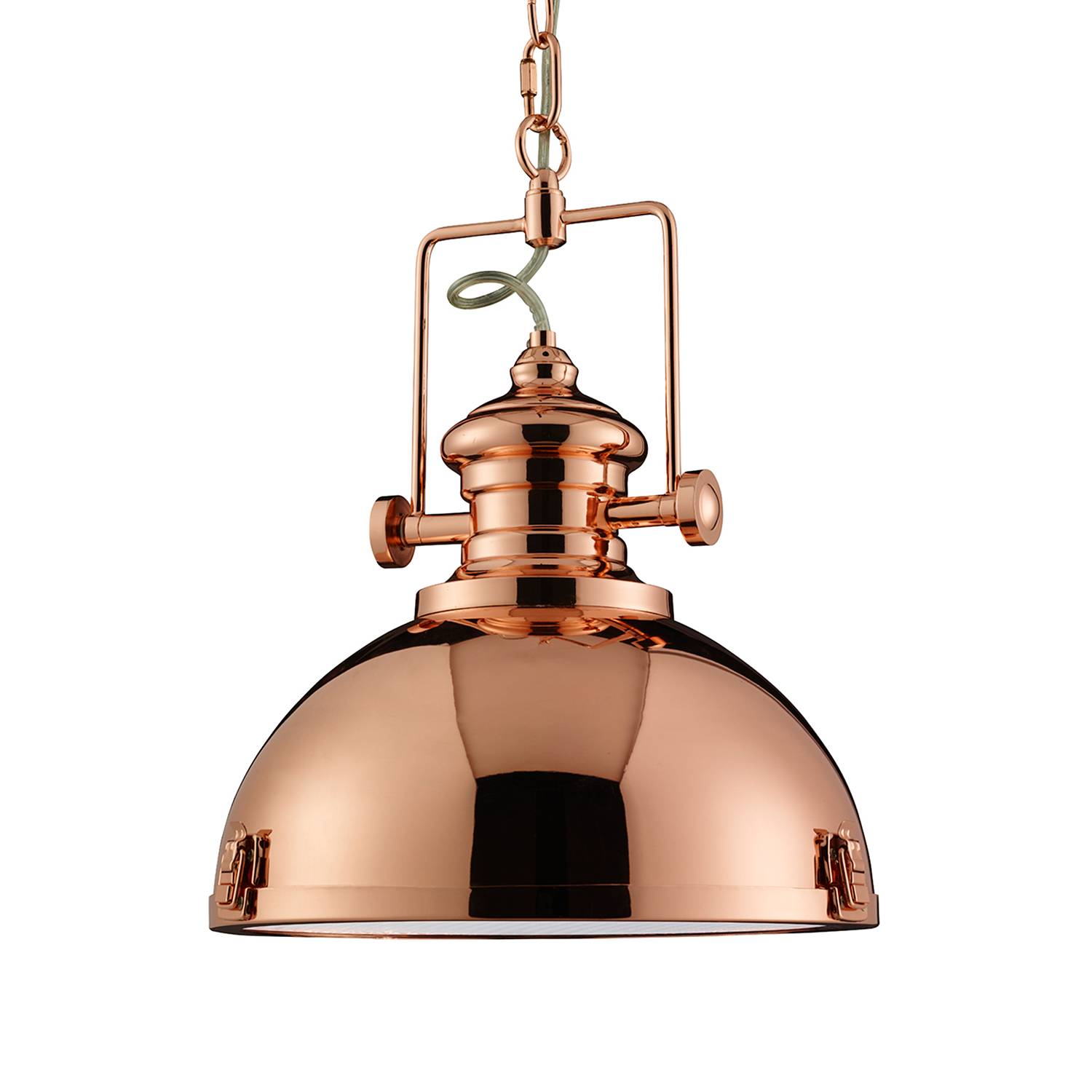 Pendant Light Industrial Pendants I Acrylic / Steel Copper