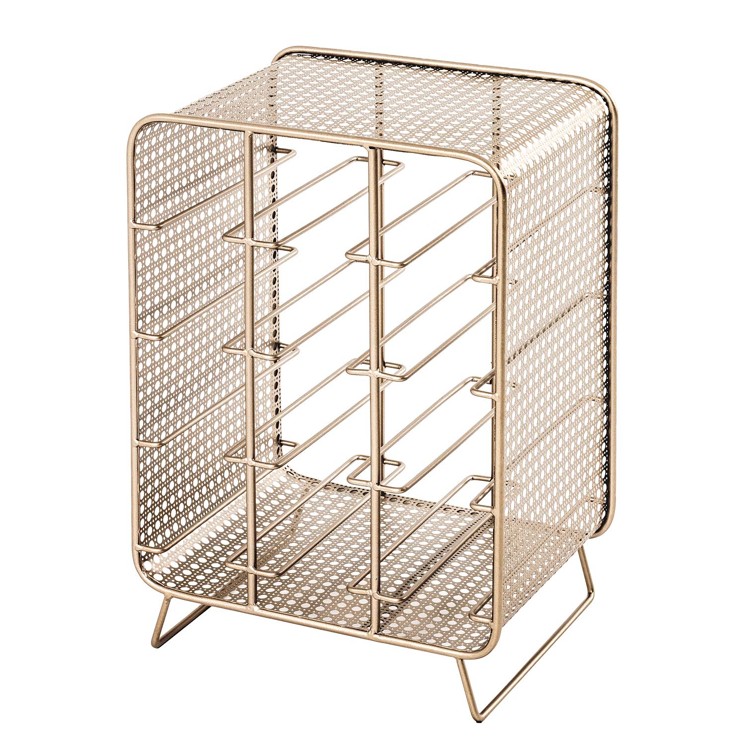 Weinregal Massillon Metall Gold