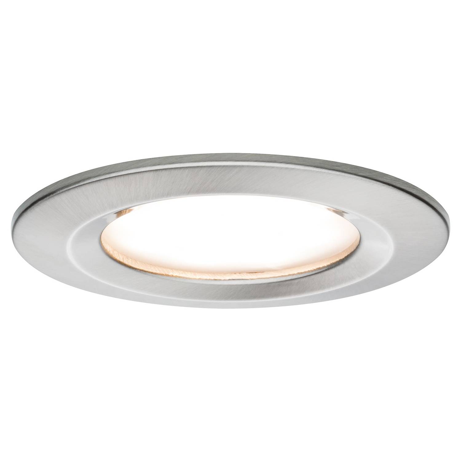 LED-Einbauleuchte Nova Coin III Aluminium 1-flammig