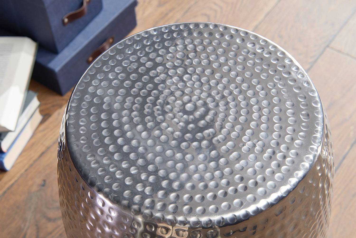 Beistelltisch La Paz Aluminium Silber Silber