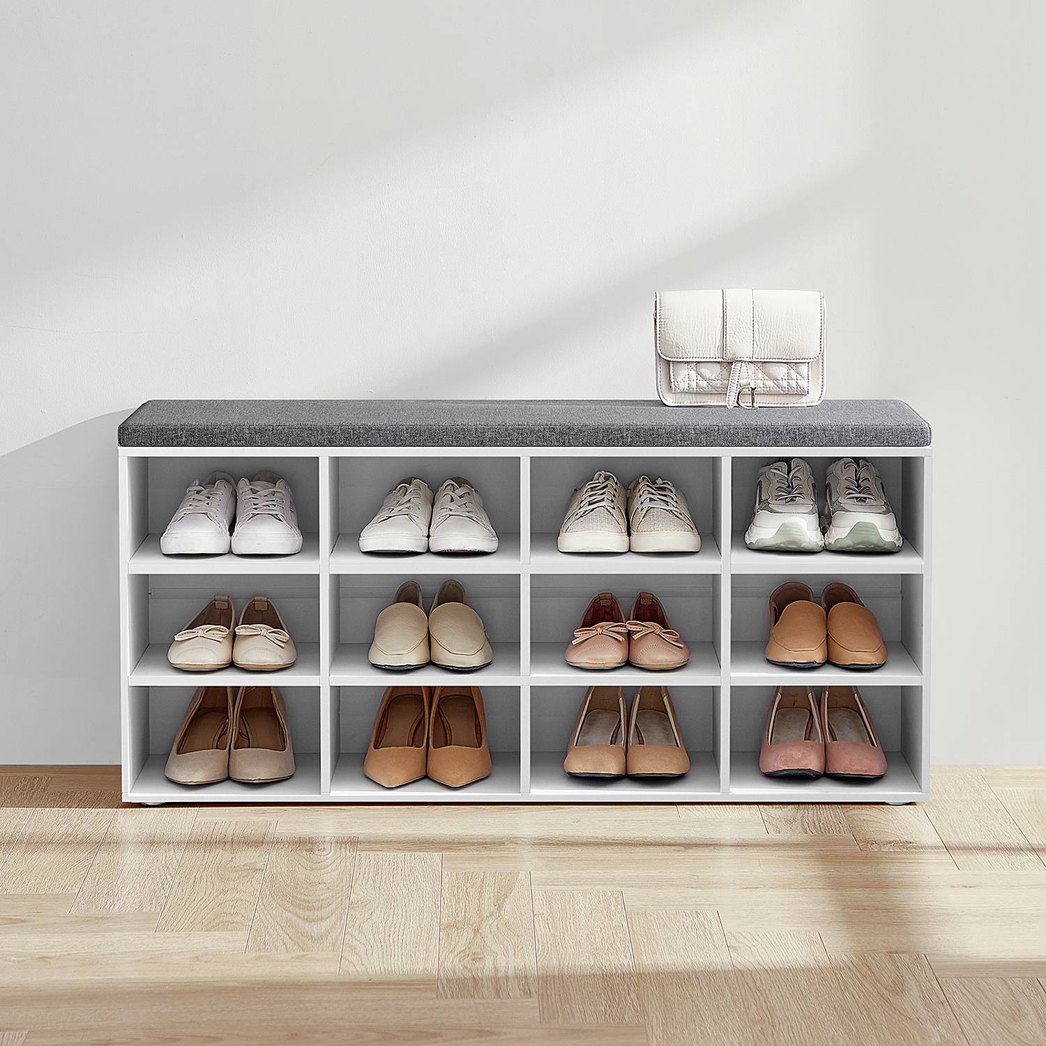 Schuhbank Haysville Typ A Weiß 8