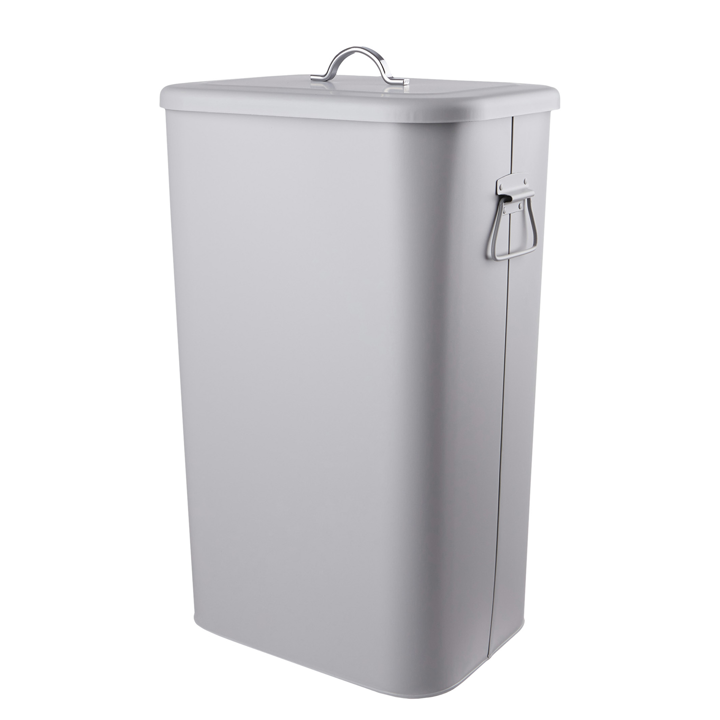 Mülleimer BINSTER Blech Grau Grau