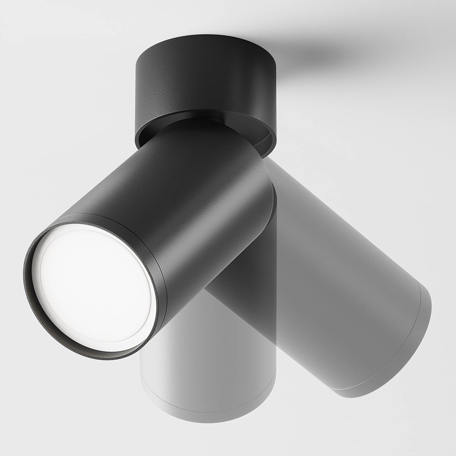 Ceiling Light Focus S Type B Aluminum Black