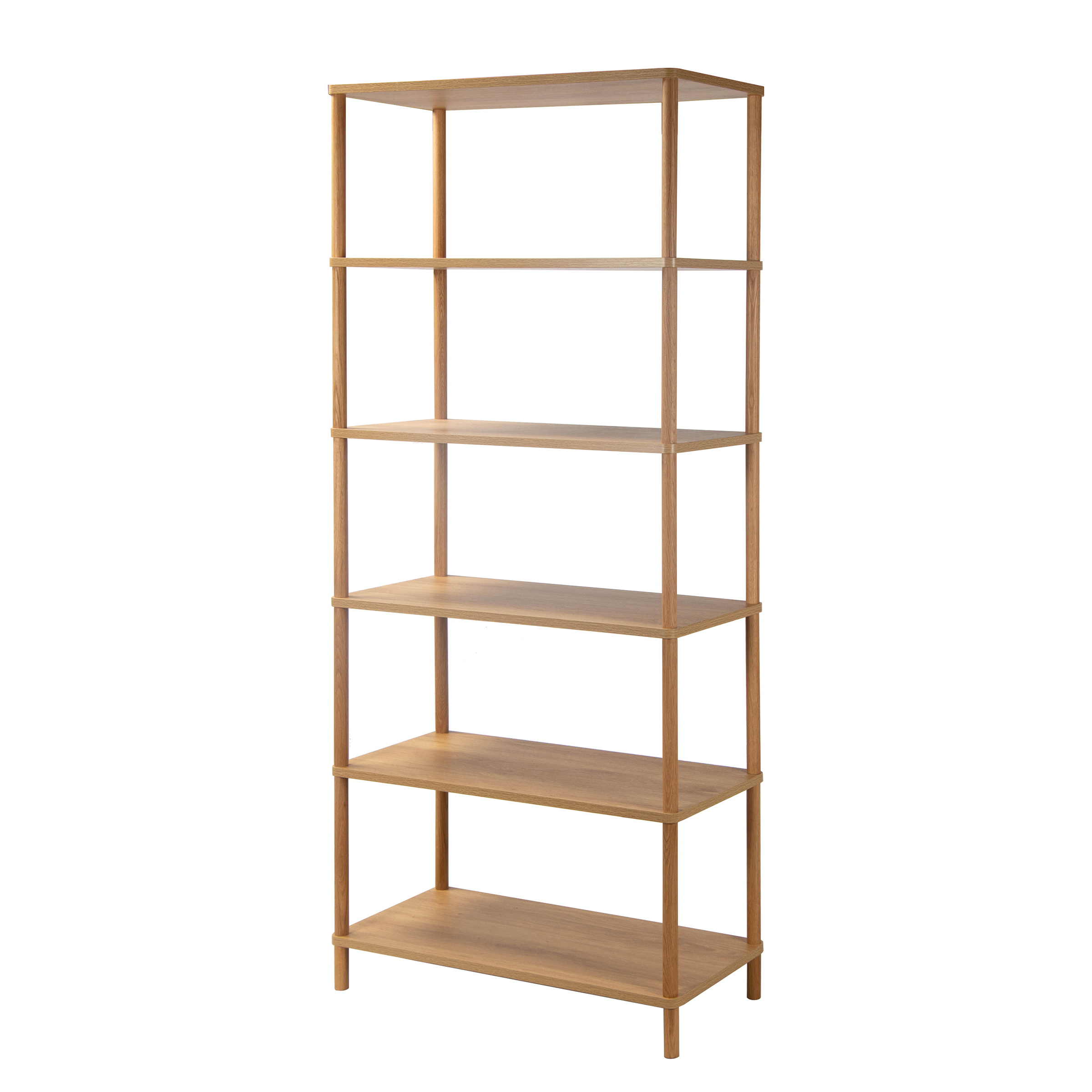 Regal Ticonic Eiche Dekor / Eiche Breite: 80 cm