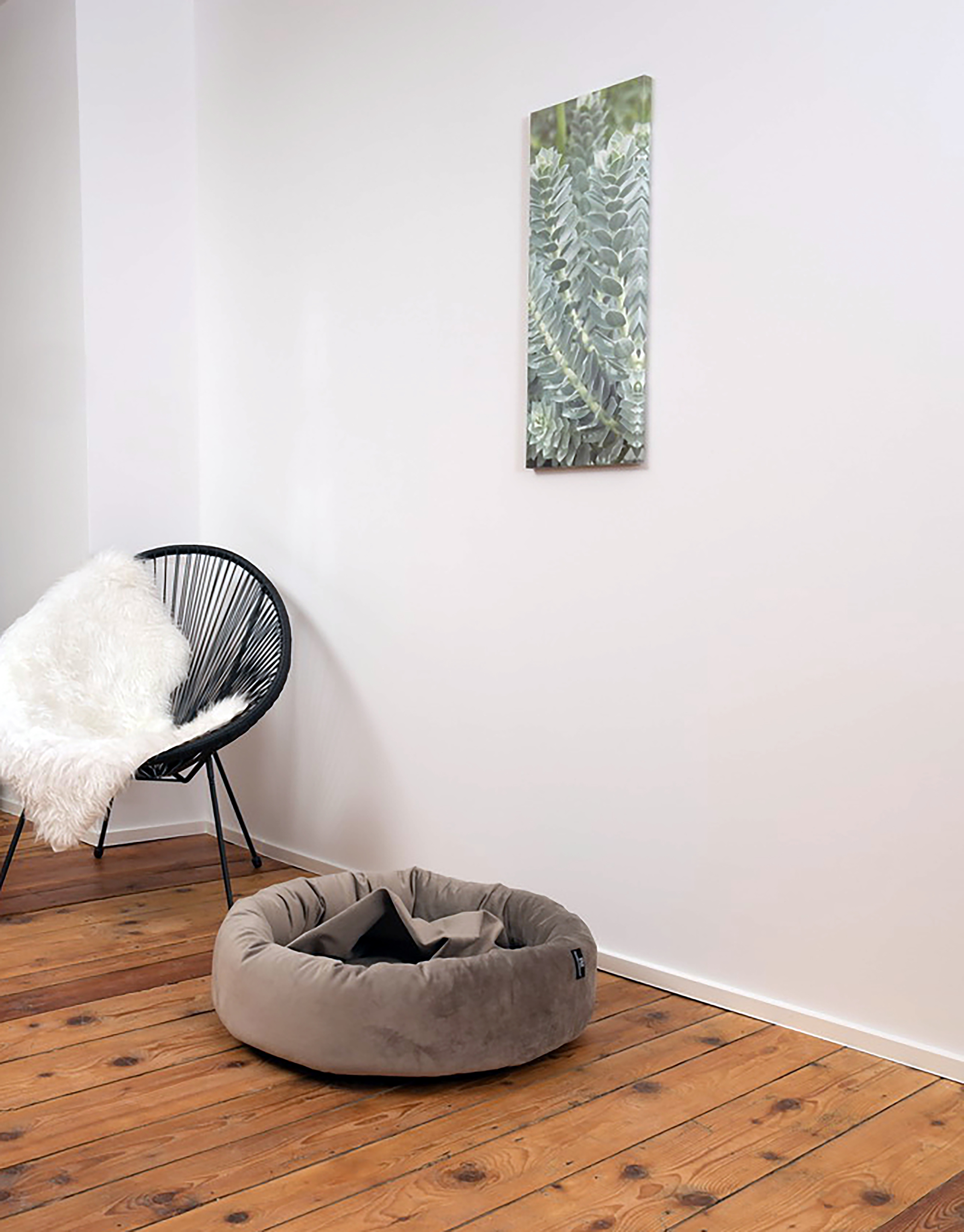 Hundebett Lajos Gr. 1 Polyester Taupe