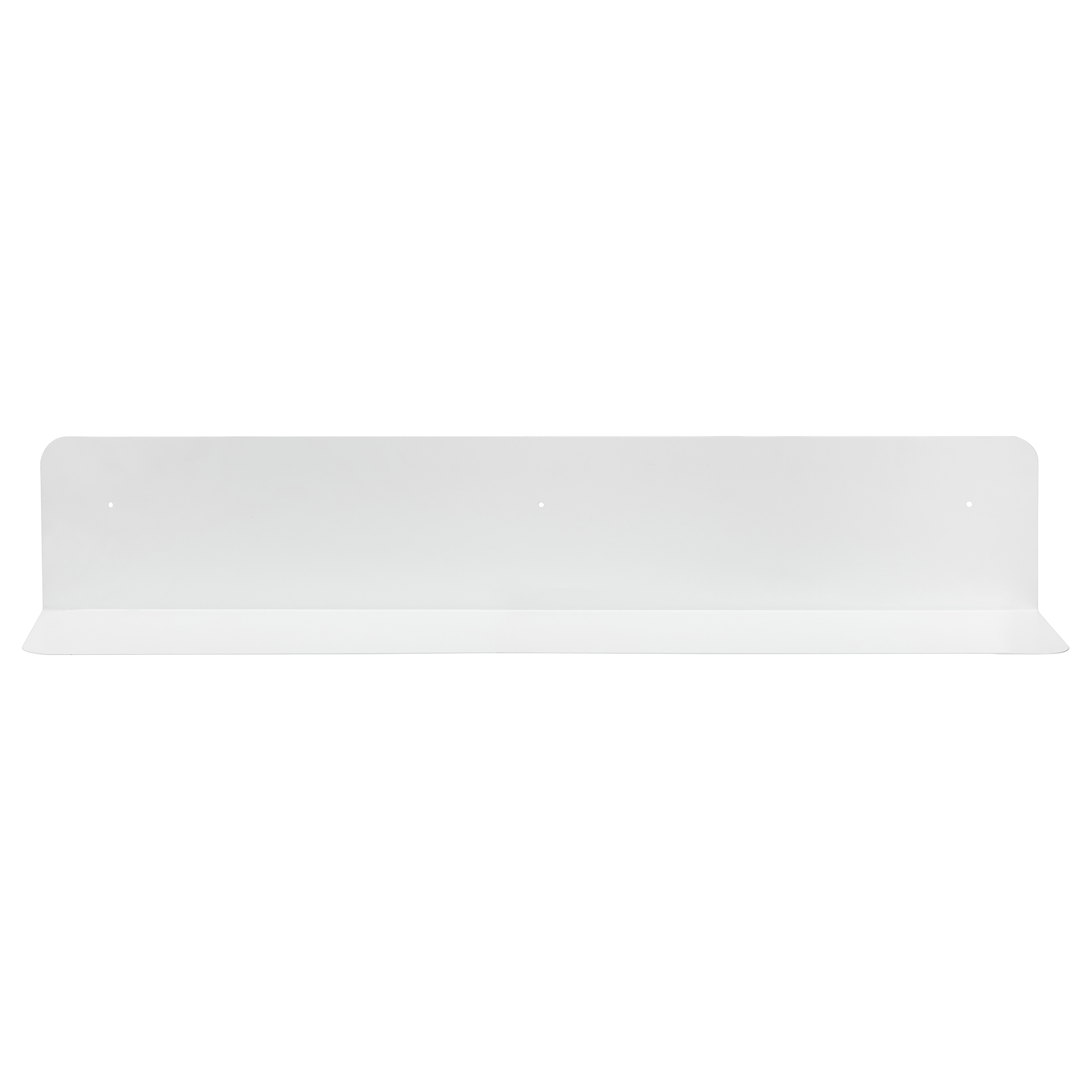 Wandboard Beikou Typ B Metall Weiß 80 x 15 cm 1er Set