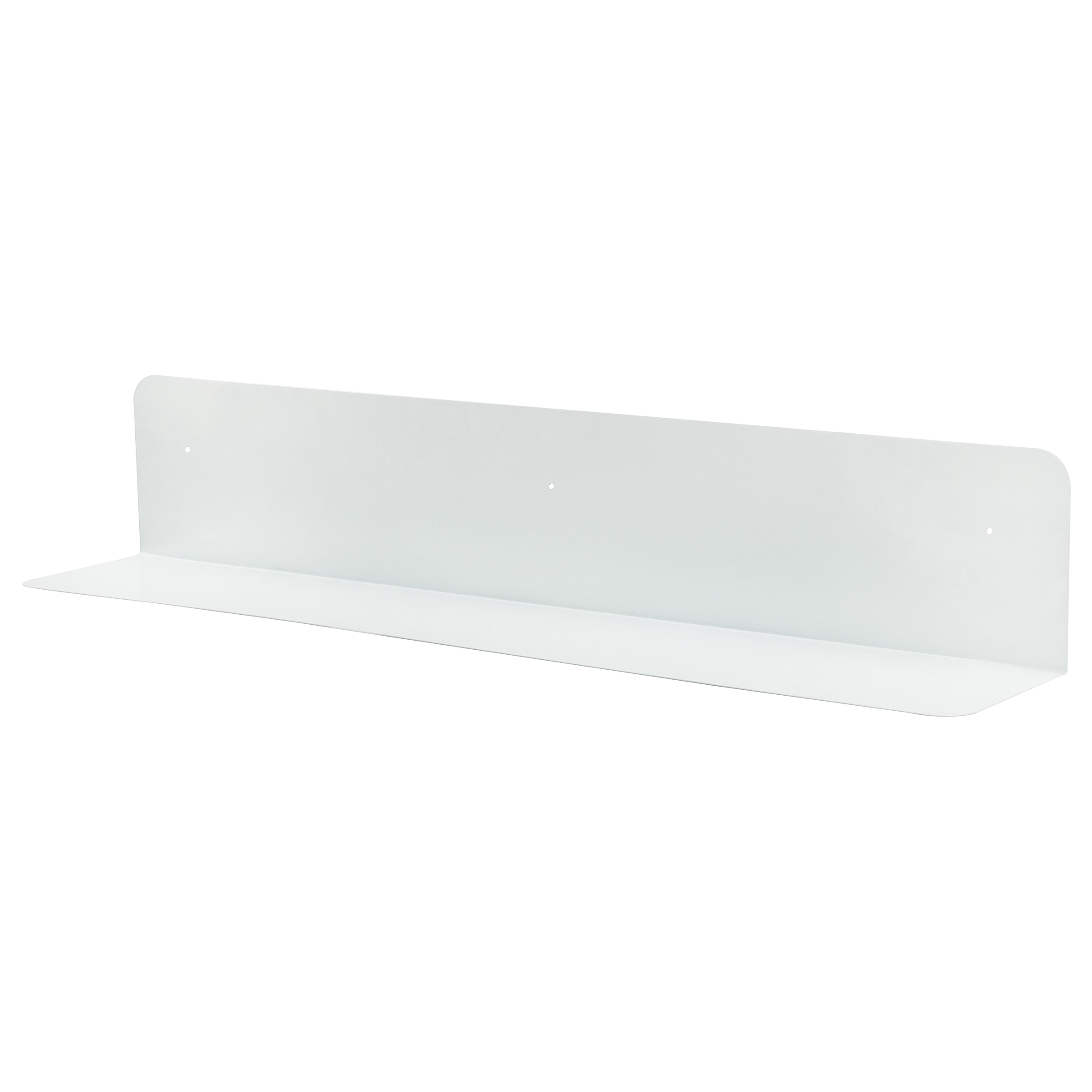 Wandboard Beikou Typ B Metall Weiß 80 x 15 cm 1er Set