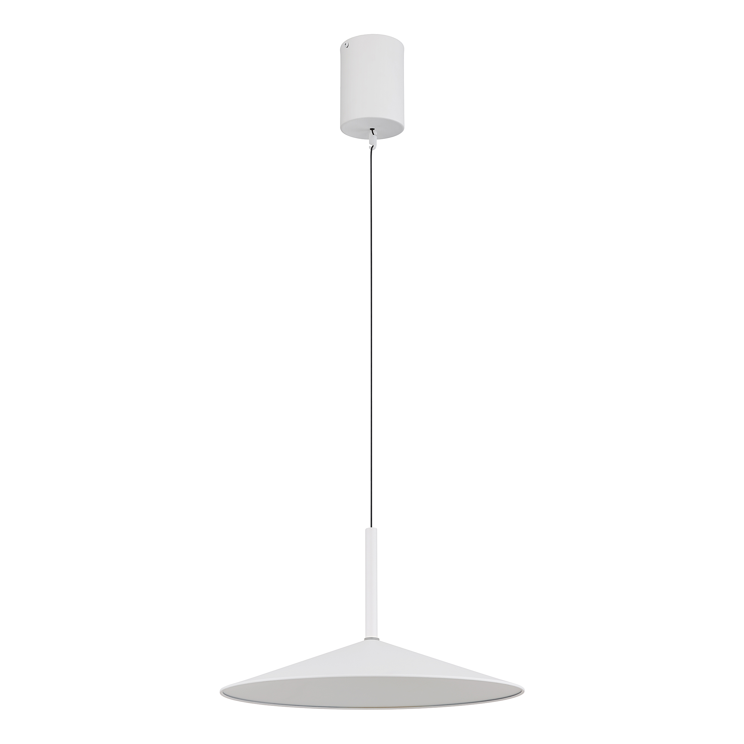 LED pendant light Lampone Type A iron / acrylic glass white