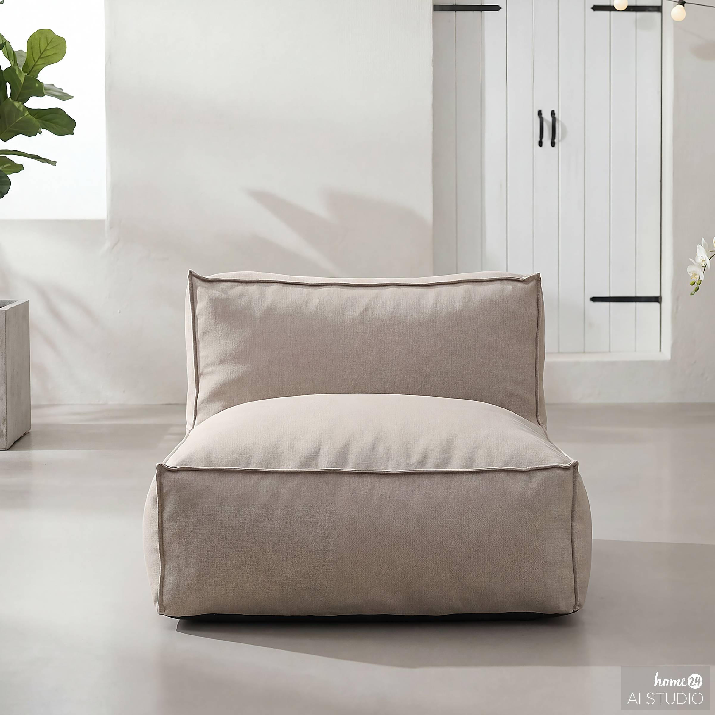 Modul-Sesselelement Baya Olefin Beige