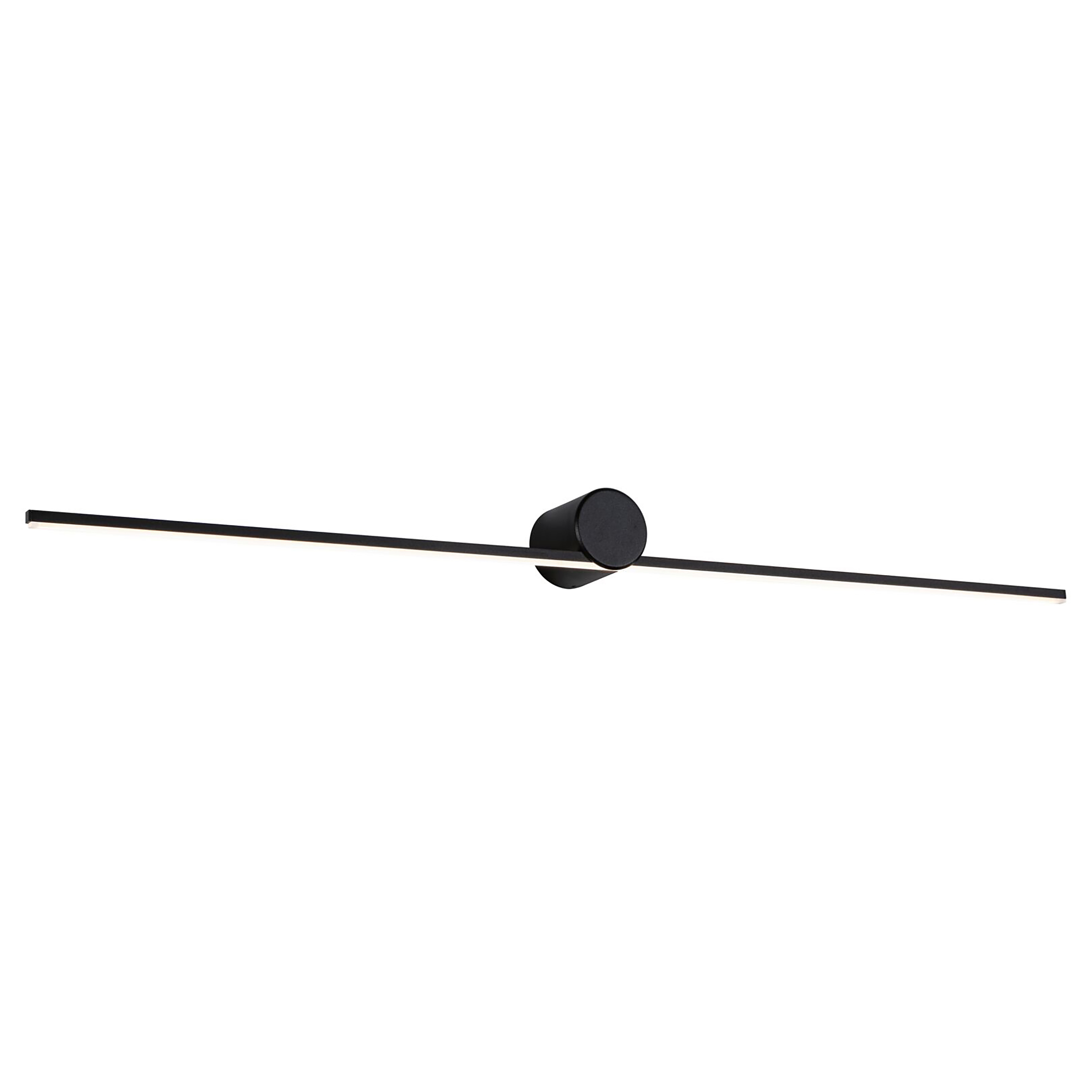 LED-Wandleuchte Sava Aluminium Schwarz