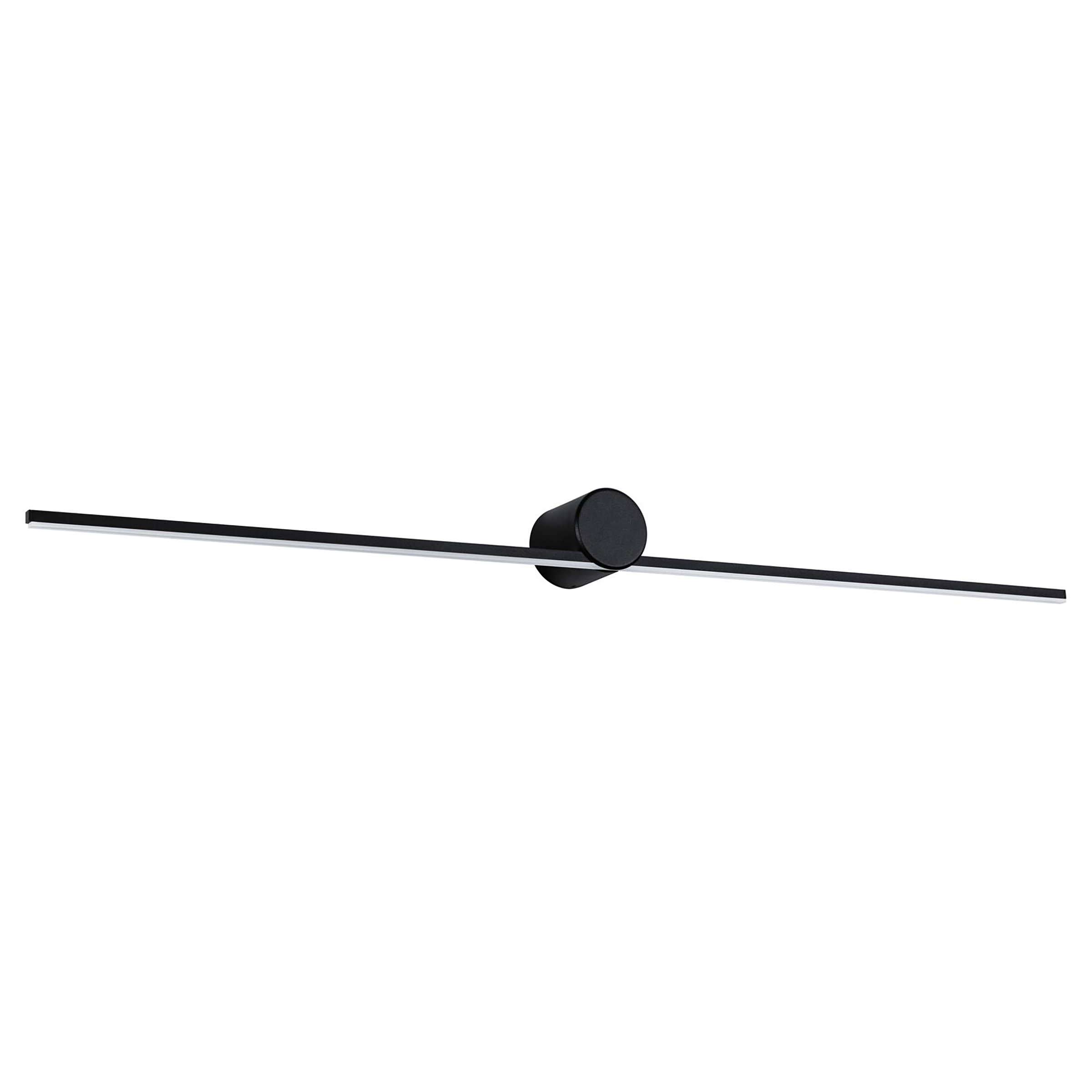 LED-Wandleuchte Sava Aluminium Schwarz