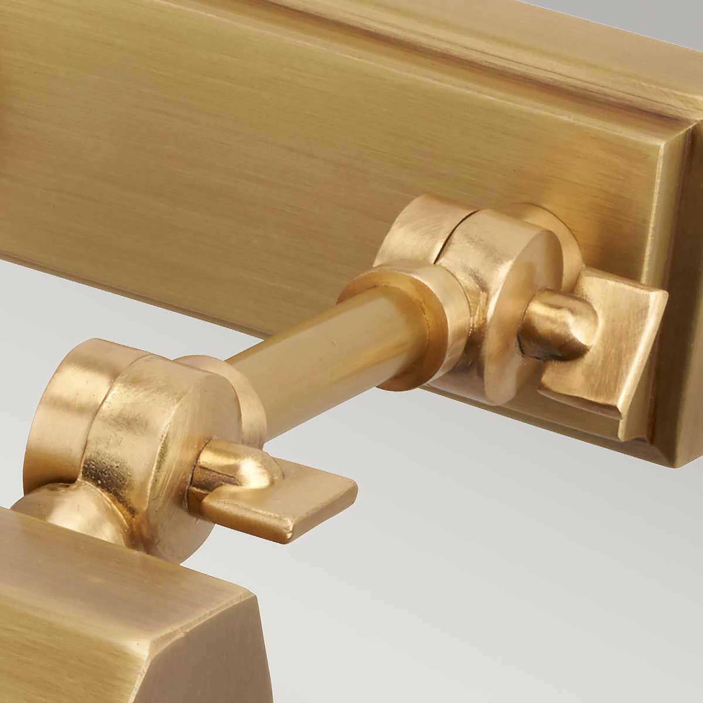 Bilderleuchte Chawton Stahl Messing