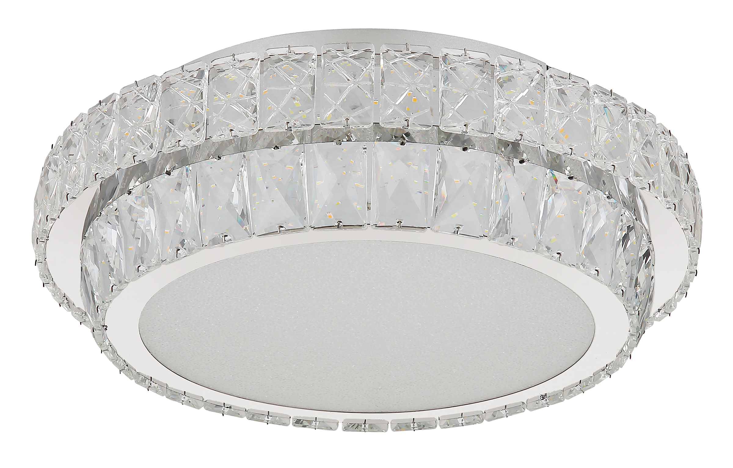 LED ceiling light Klara glass / iron 1-bulb
