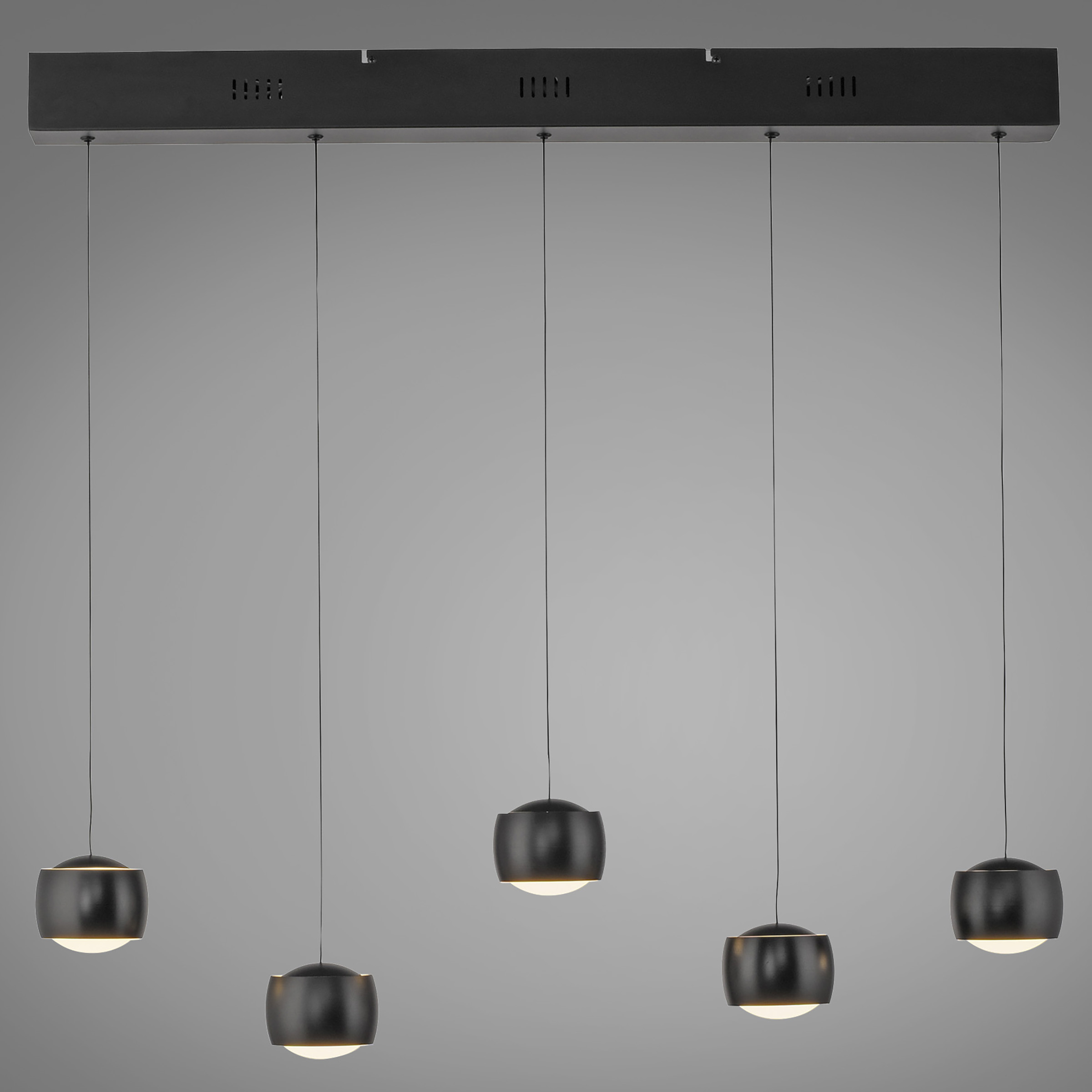 LED Pendant Light Ballini Iron Black