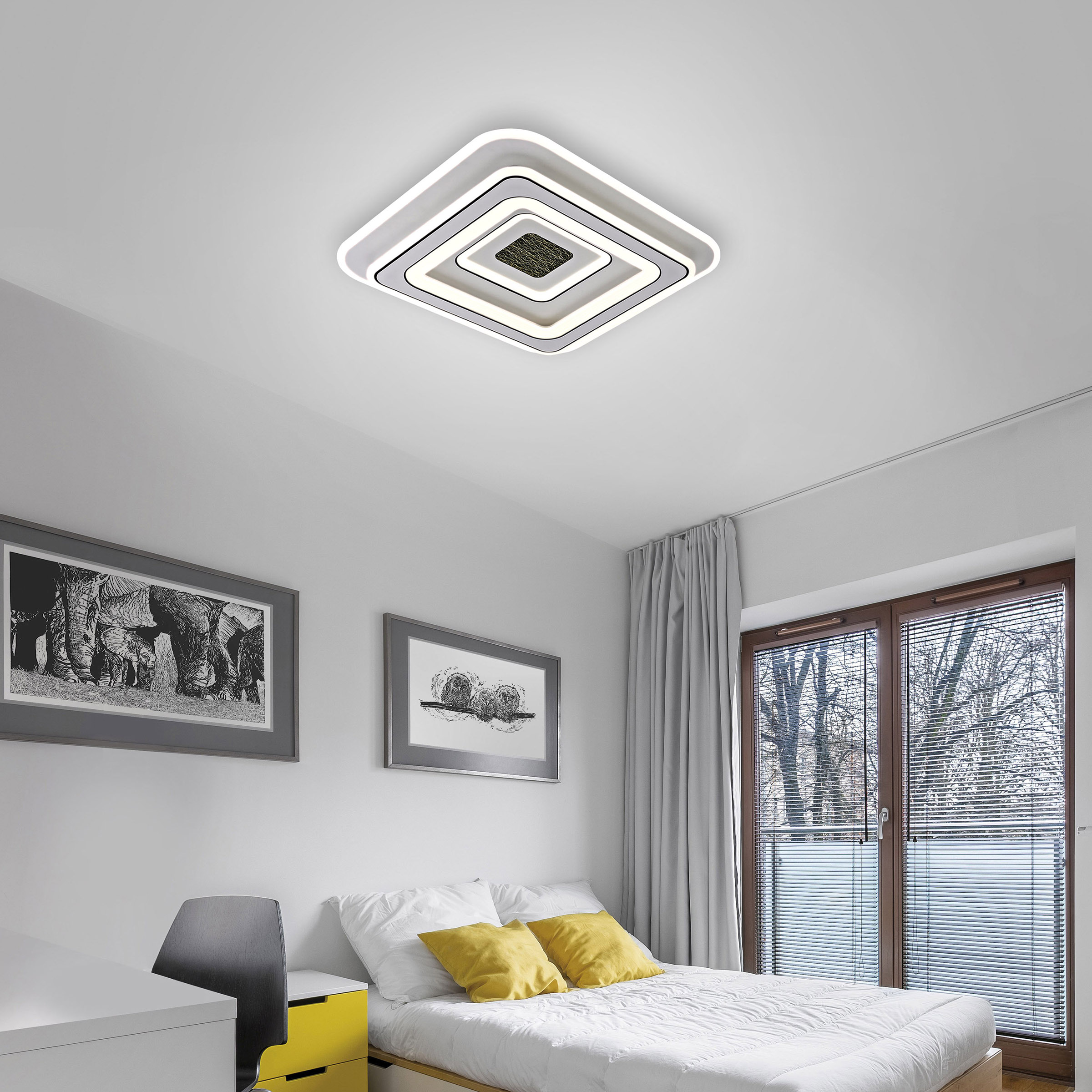 LED ceiling light Tolago Type B plastic white