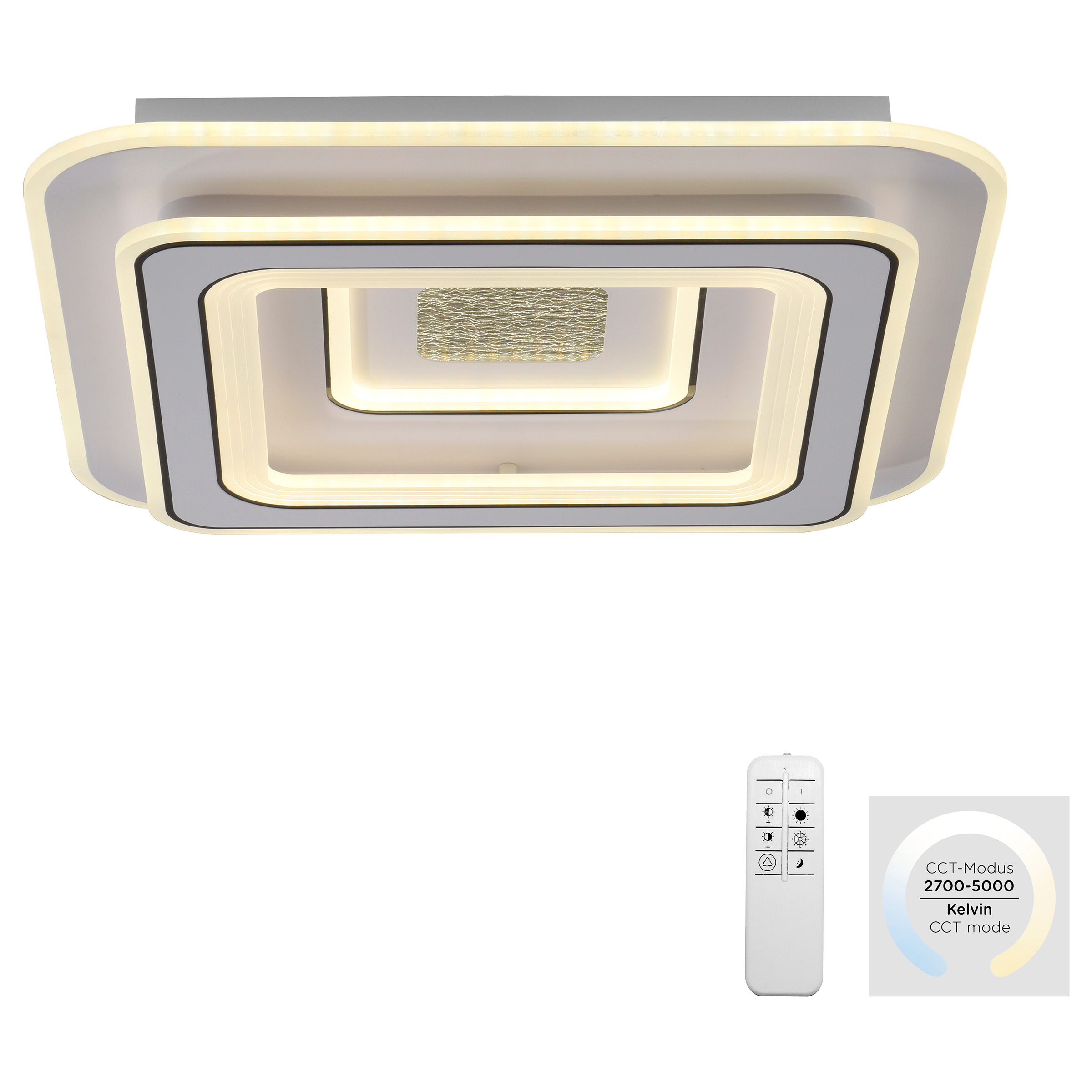 LED ceiling light Tolago Type B plastic white
