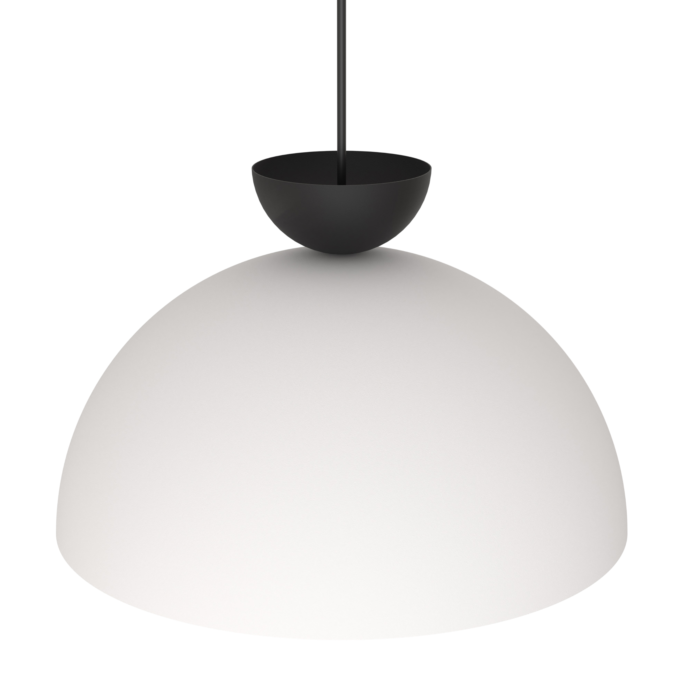Pendant Light Lunaro Steel White