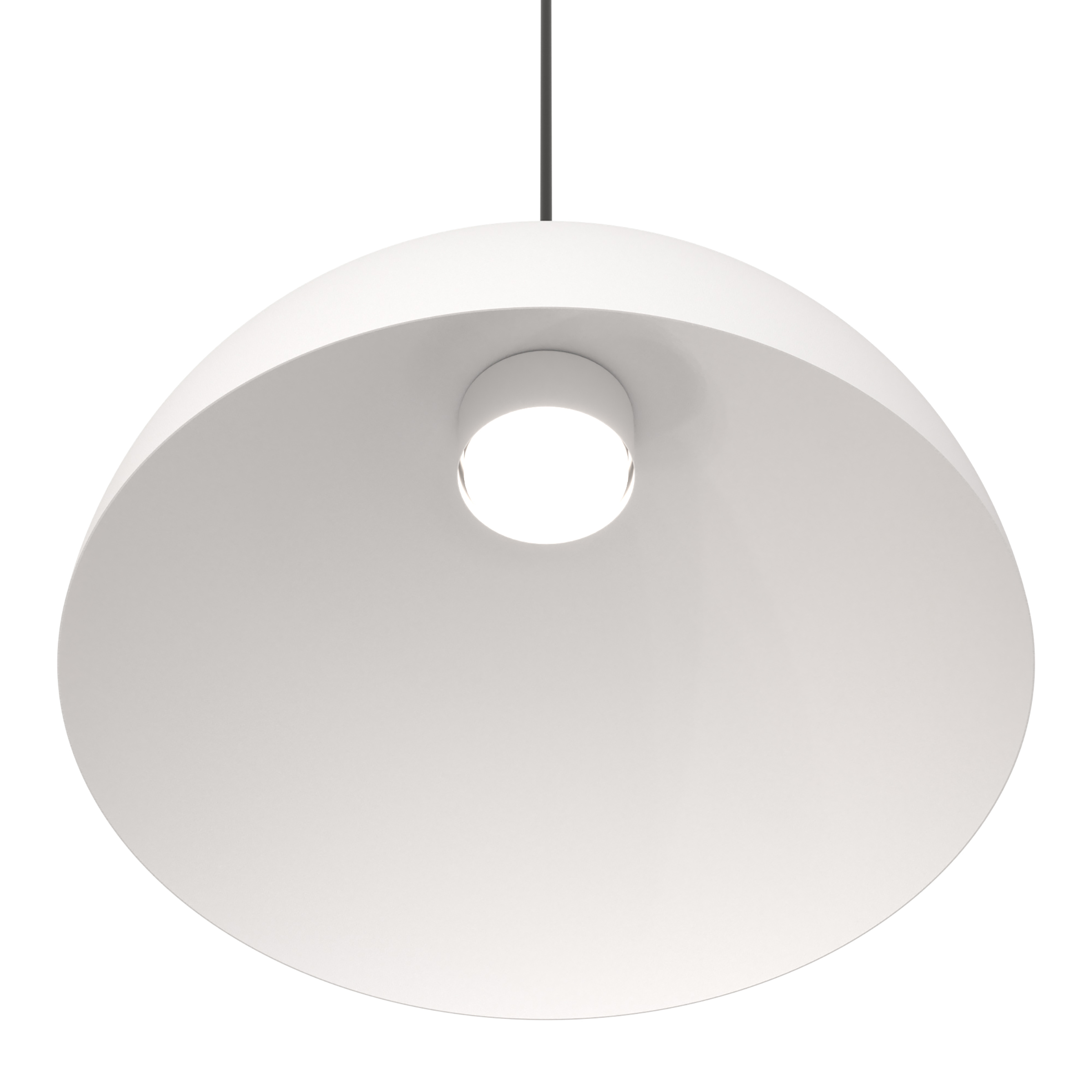 Pendant Light Lunaro Steel White