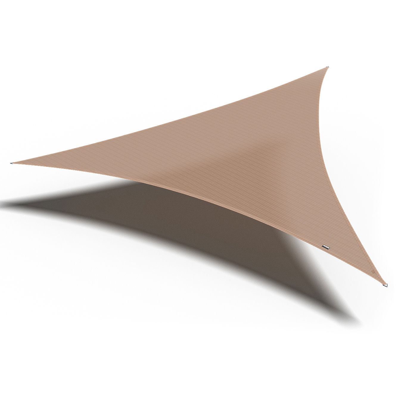 Sonnensegel Coolfit Typ A Polyethylen Sand 360 x 360 cm