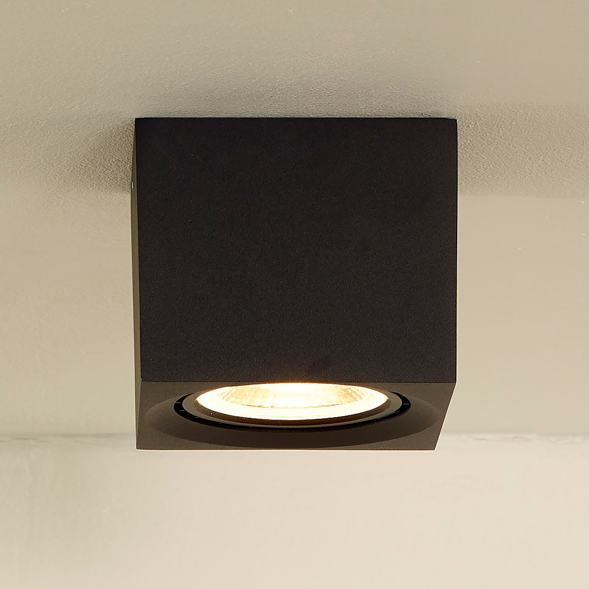 LED-Deckenstrahler Fedler Typ B Aluminium Schwarz