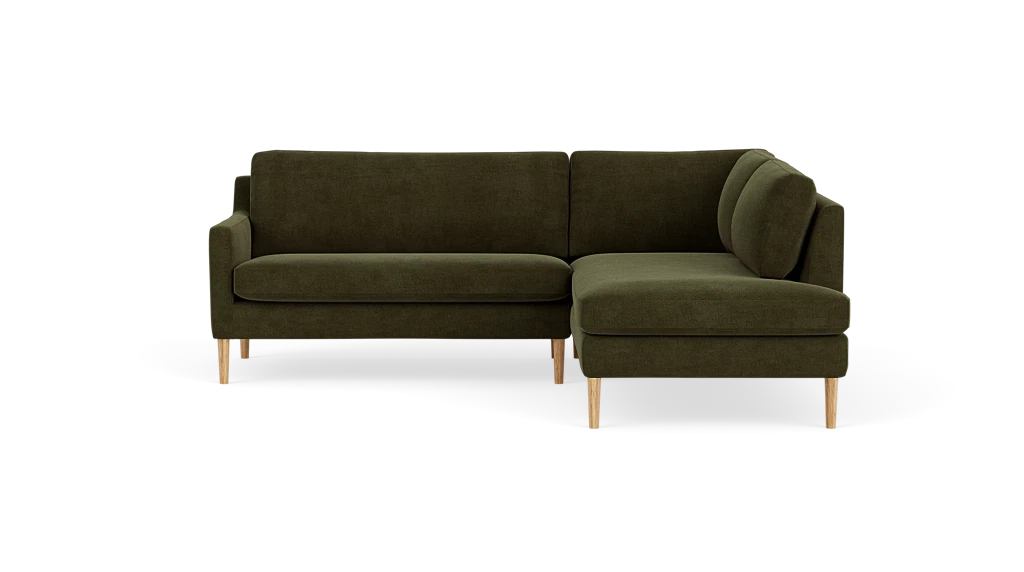 Astha Ecksofa Rechts Moss Olive