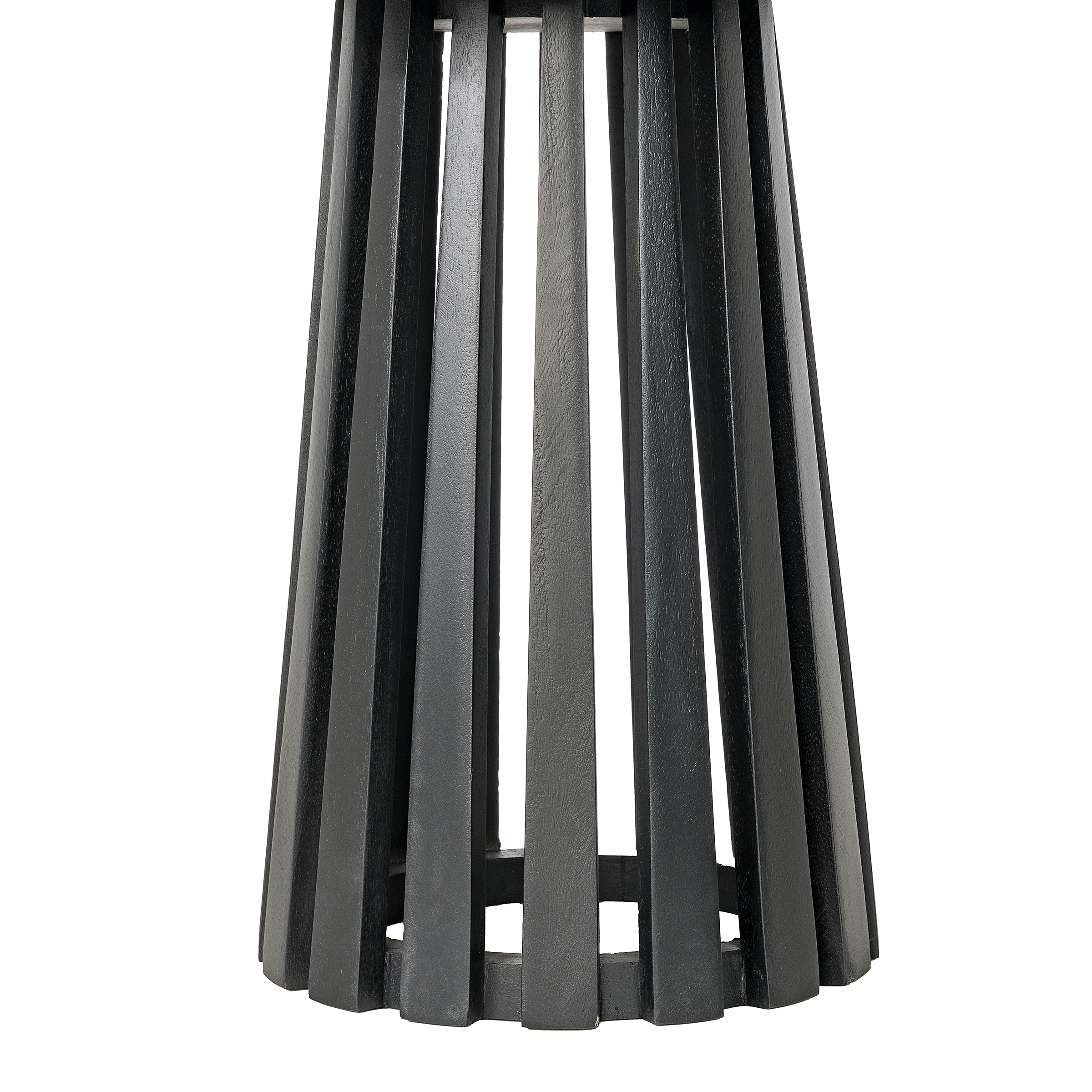 Massiver Couchtisch GAKAT Mango Schwarz