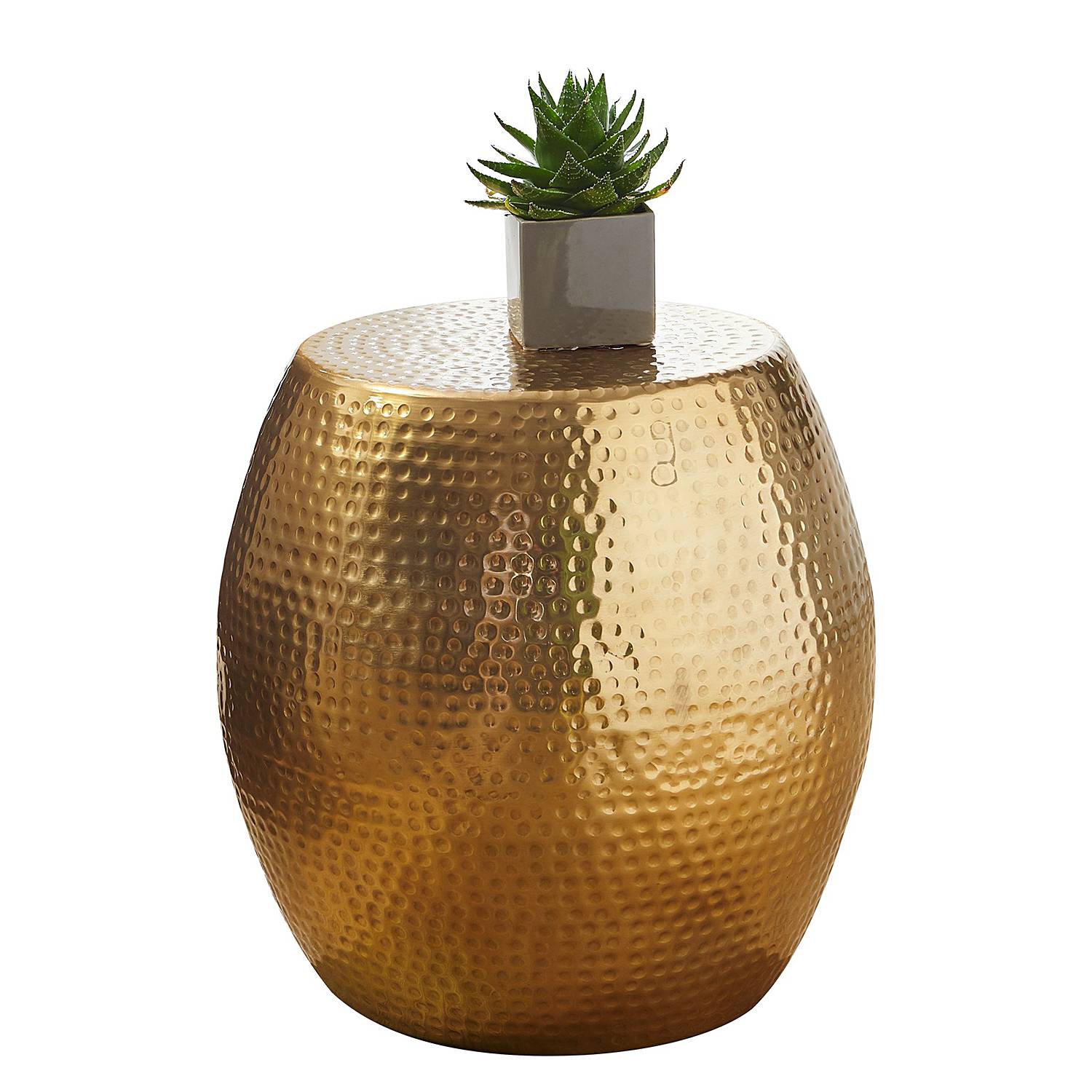 Beistelltisch Cerrillos Aluminim Gold