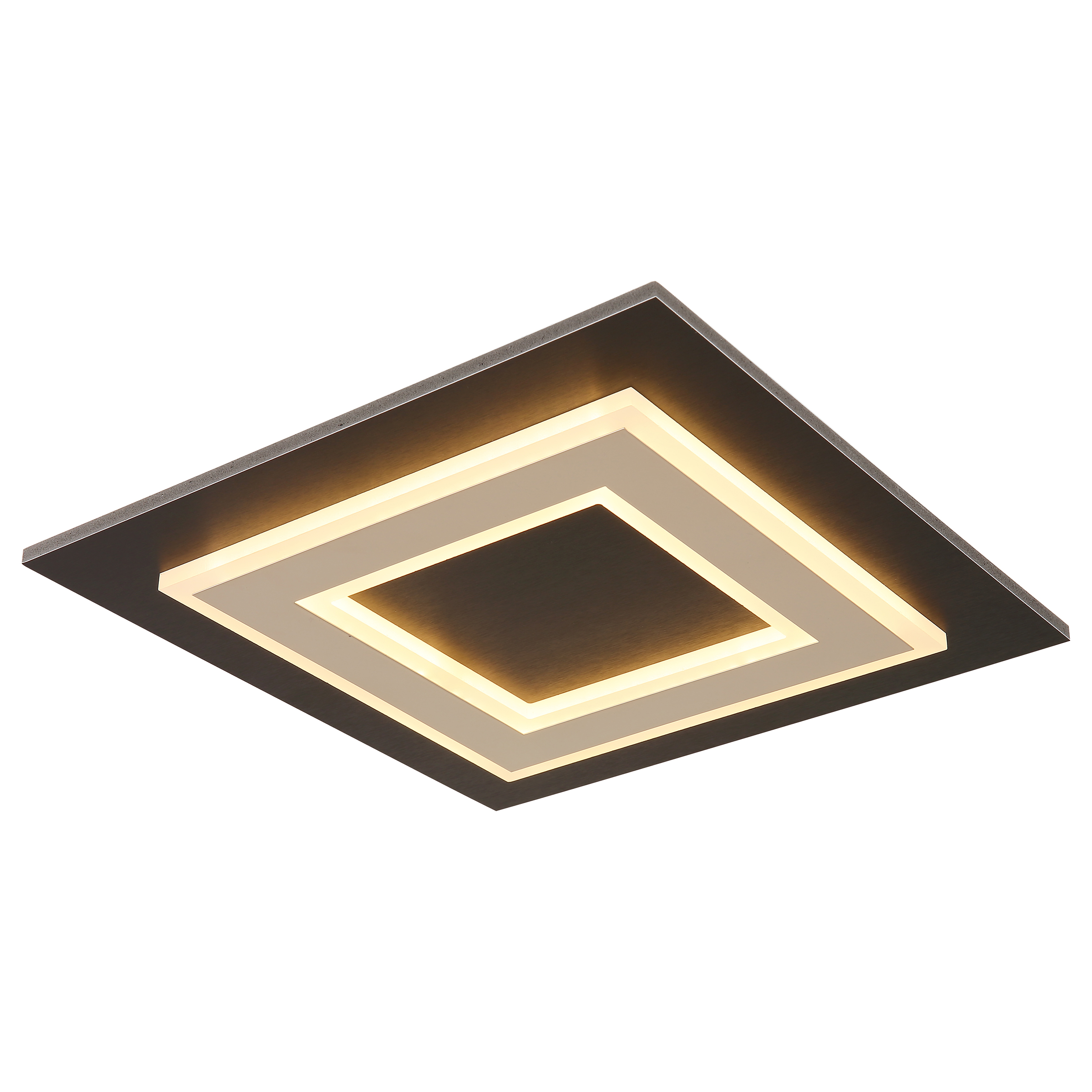 LED-Deckenleuchte Klyra Acrylglas / Eisen 1-flammig