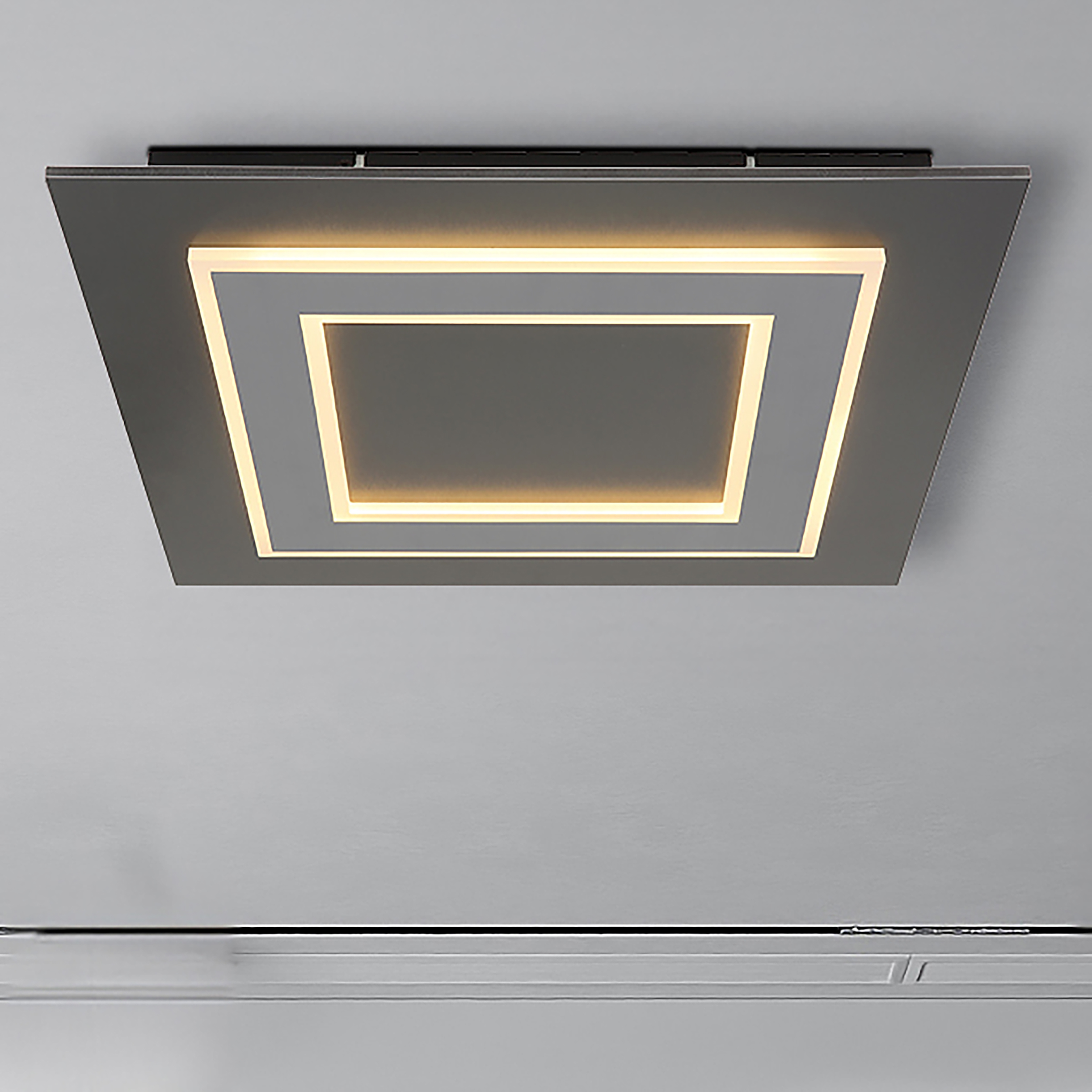 LED-Deckenleuchte Jayden Typ C Acrylglas / Eisen