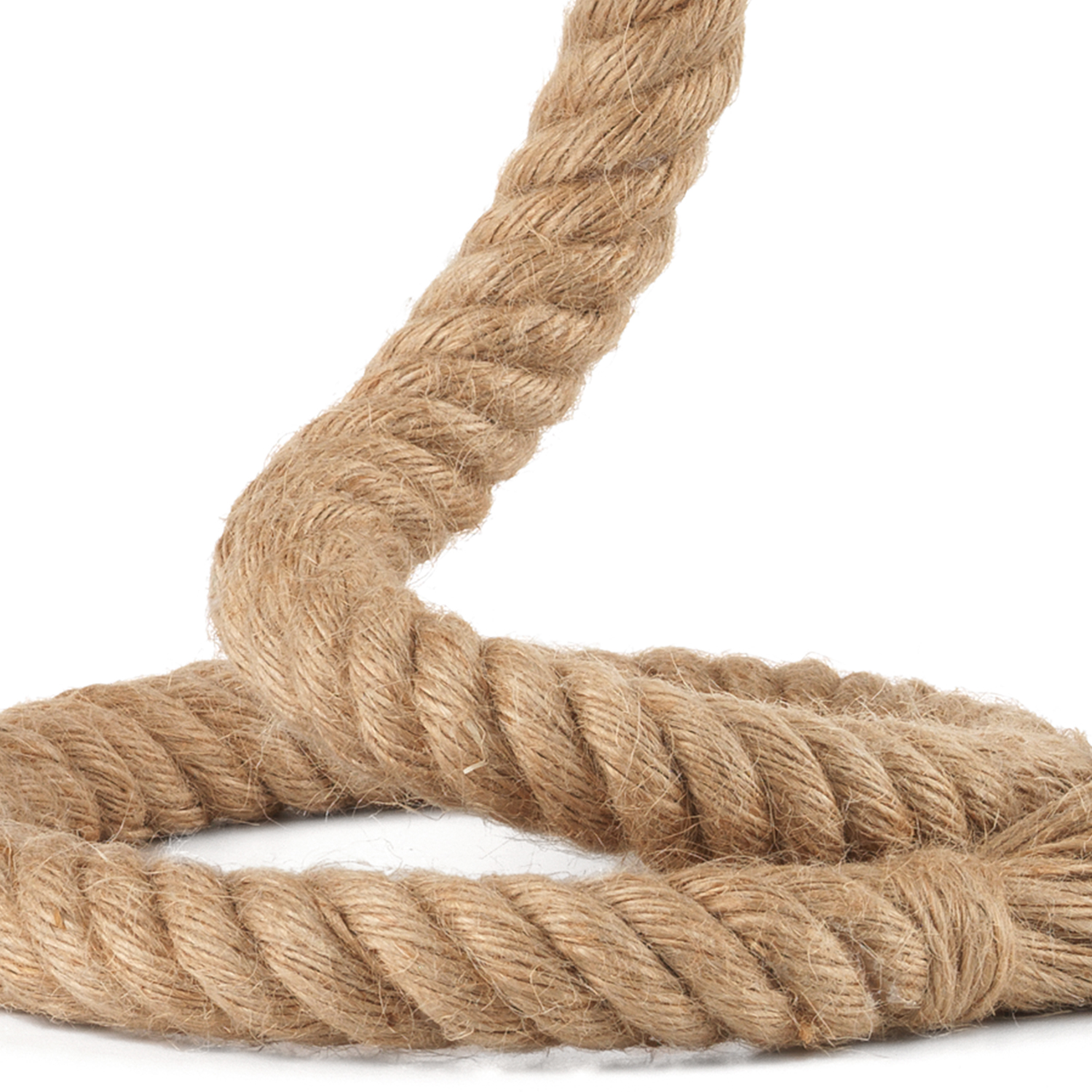 Tischleuchte Corda Mauli Baumwollstoff / Rattan