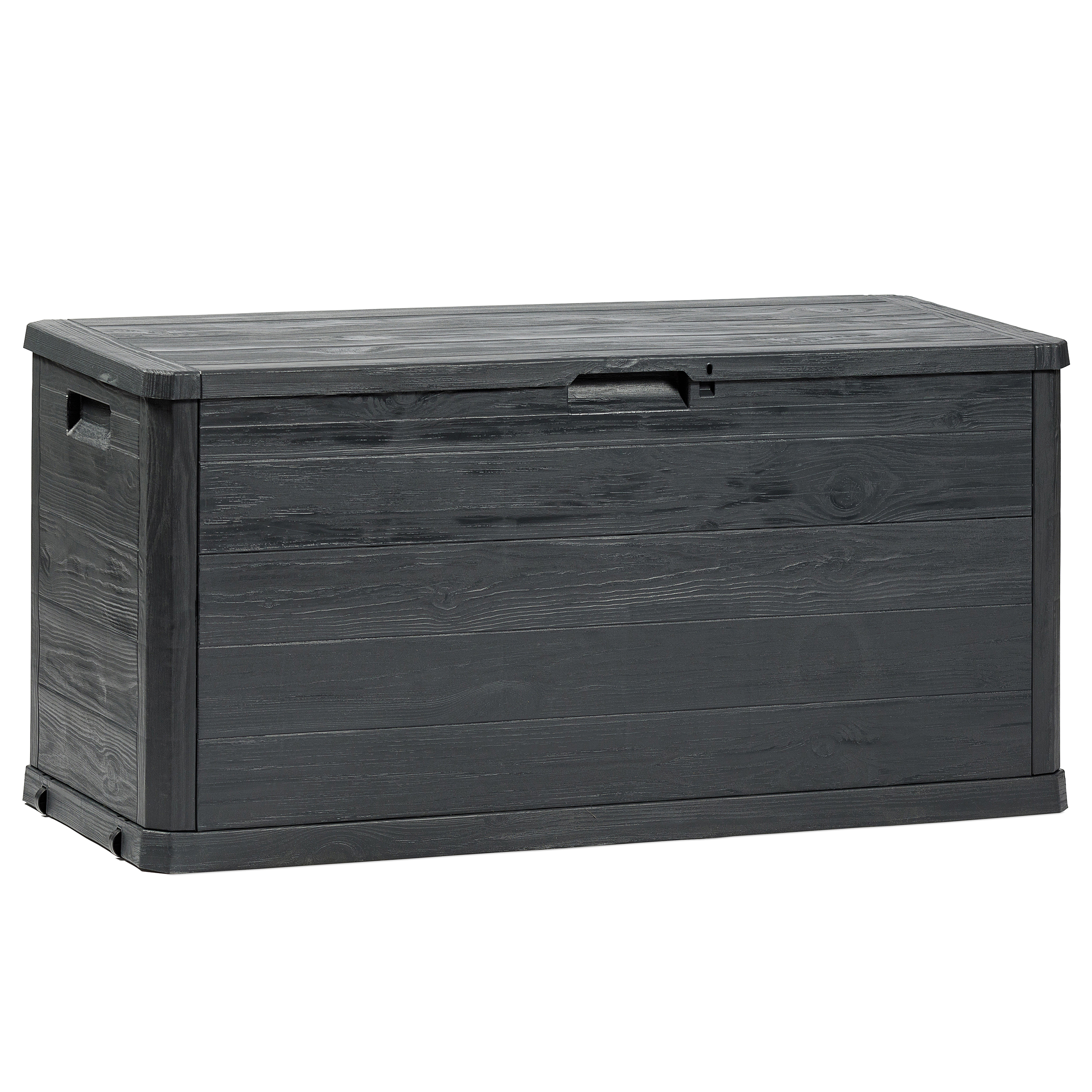 Gartenbox Woody's Multibox Schwarz 117 x 45 cm
