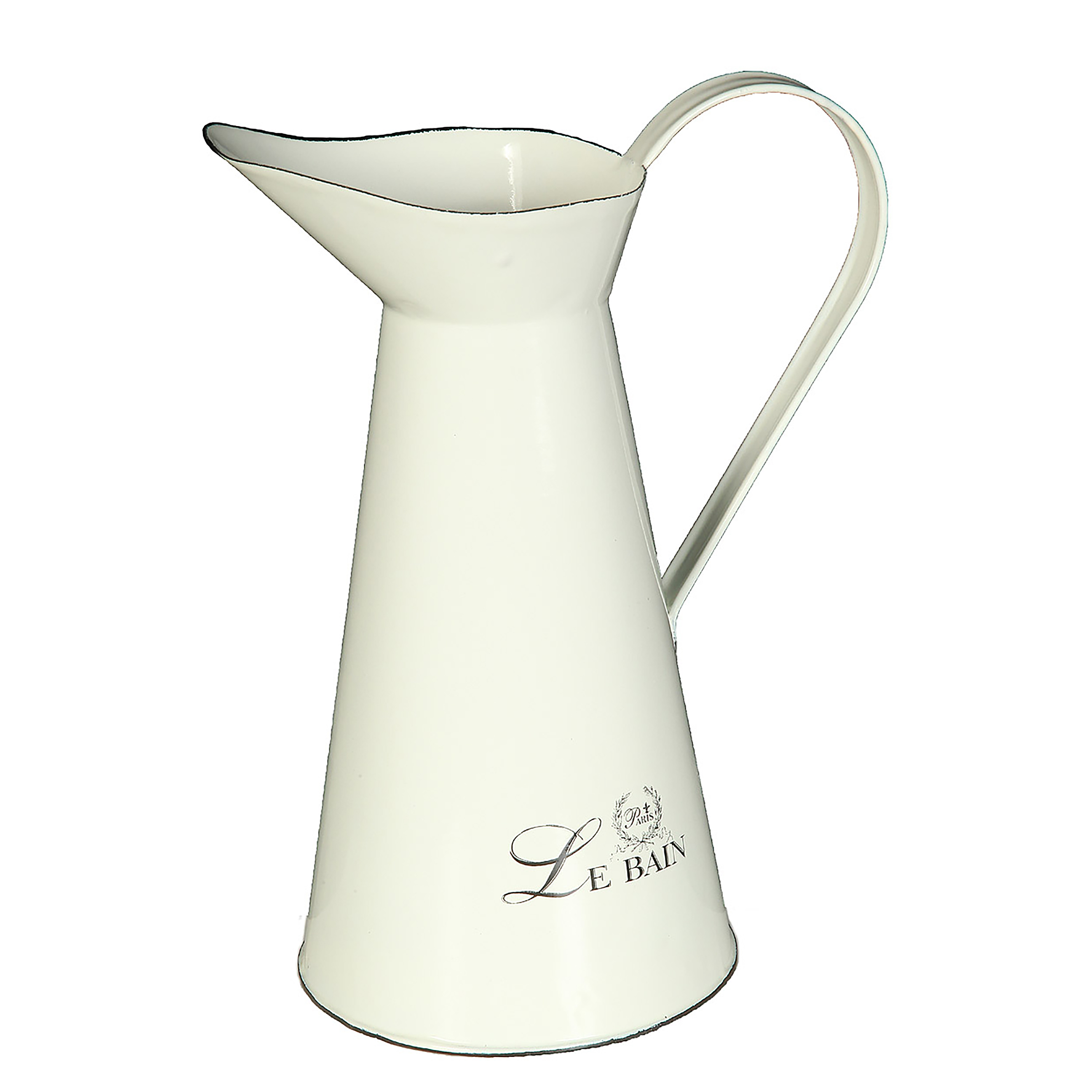 Krug Le Bain Emaille Creme