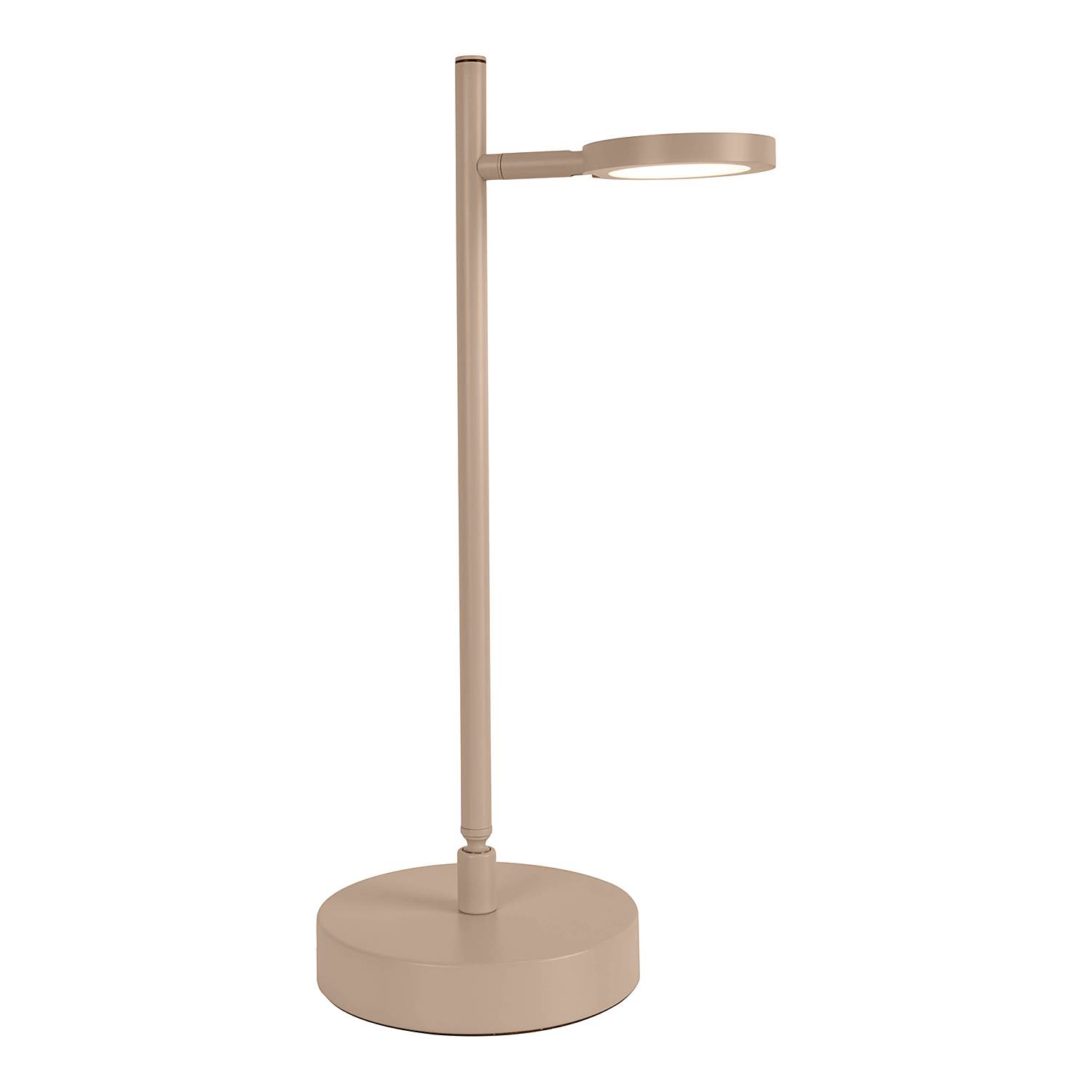 LED-Tischleuchte Lupa Aluminium 1-flammig Beige