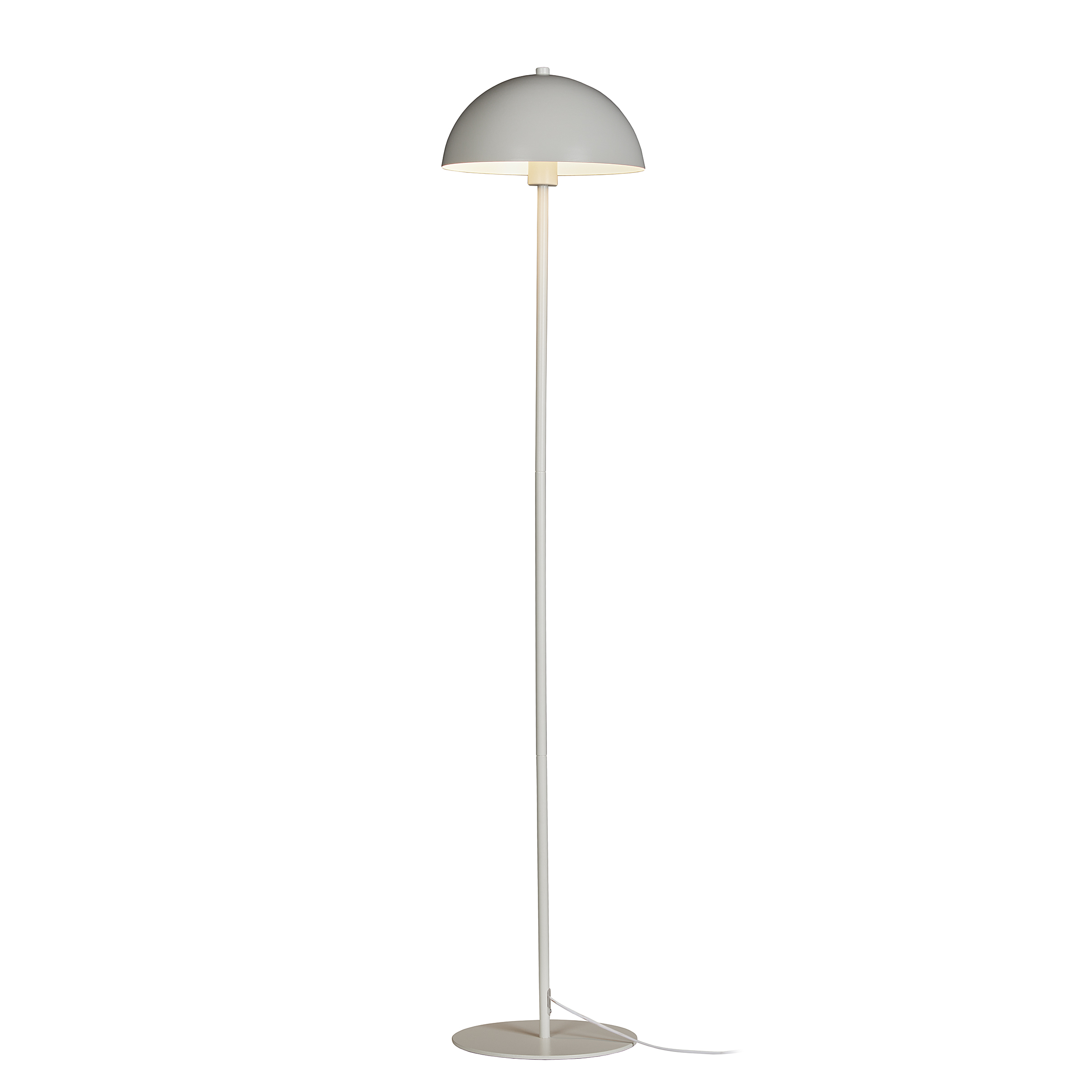 Floor lamp TOPEE iron 1-light White