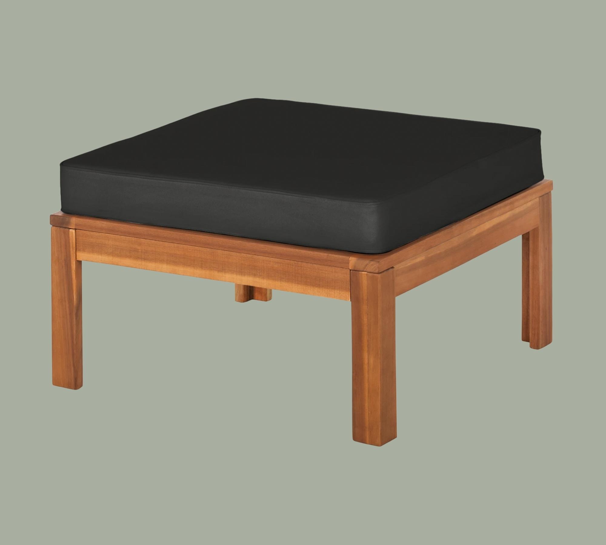 Loungetisch Akazie Massiv Braun
