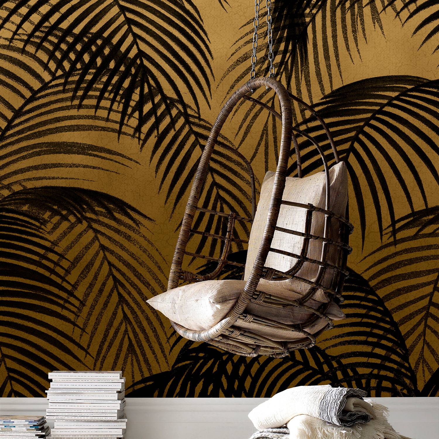 Vlies Fototapete Luxy Gold 3m  x 2,8m  x 0,02m