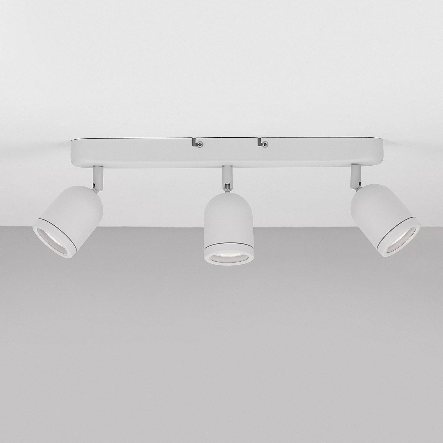 Nova Luce Orson Deckenleuchte Aluminium Weiß 3-flammig
