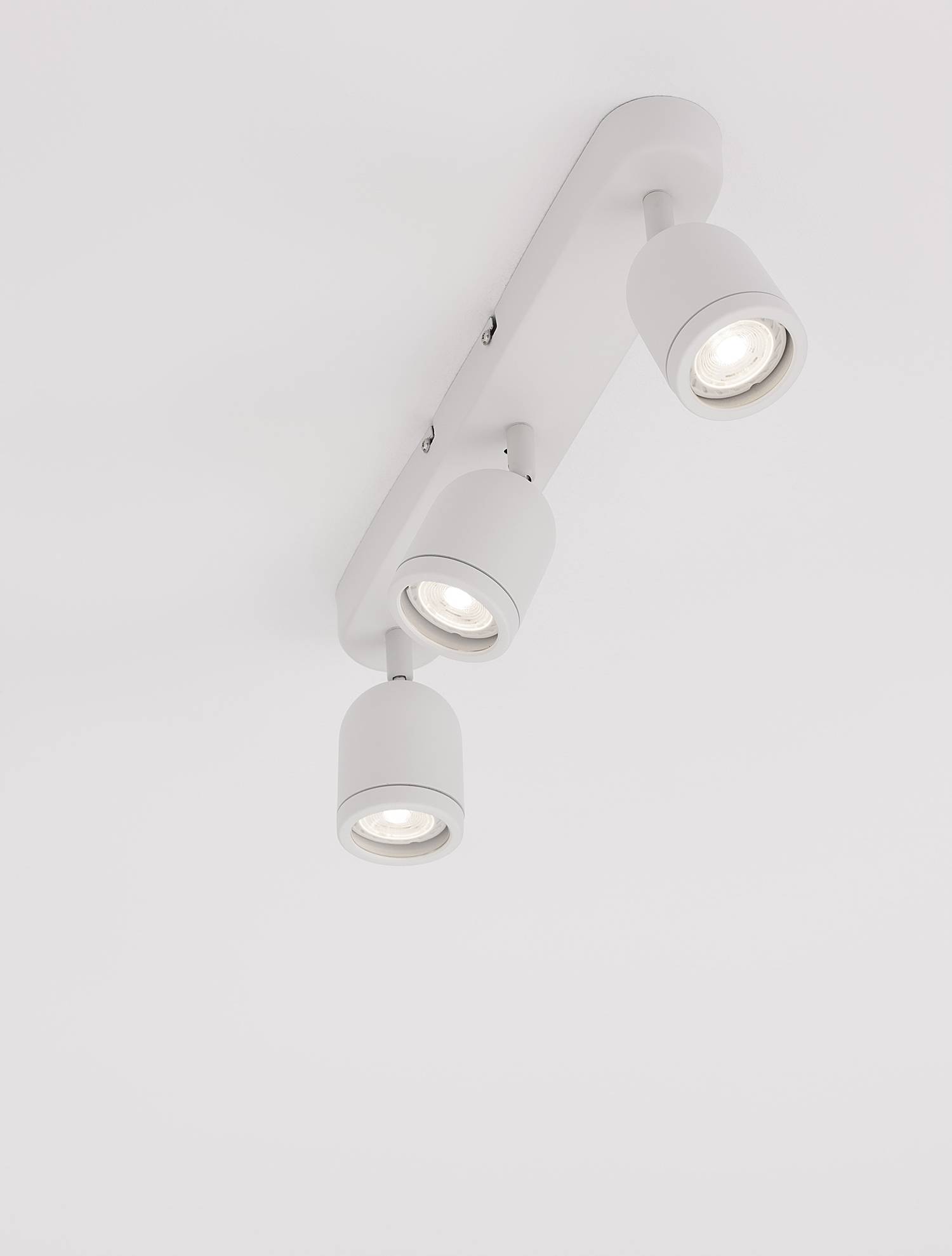 Nova Luce Orson Deckenleuchte Aluminium Weiß 3-flammig