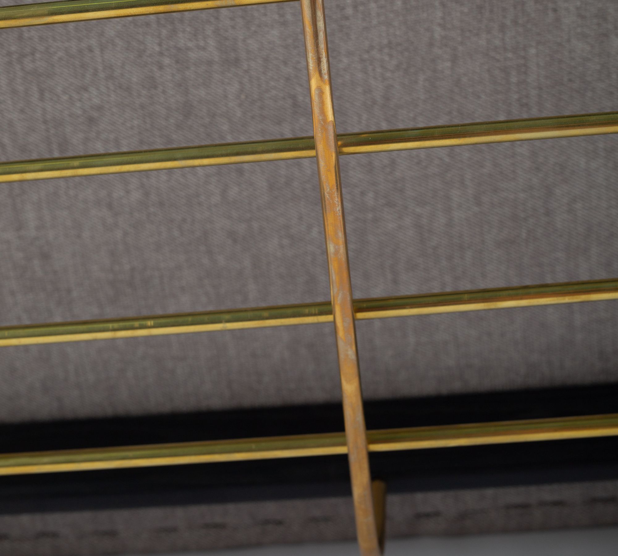 90-piece wooden bank fabric grey