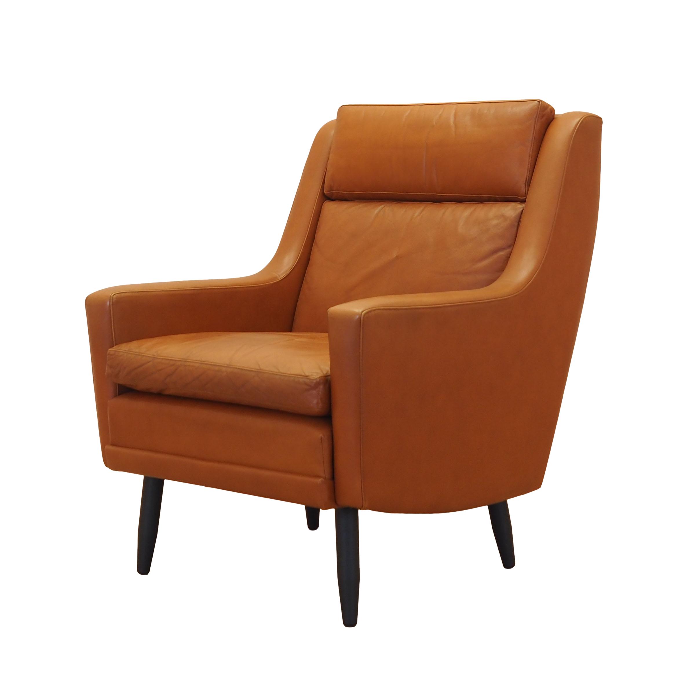 Sessel Orange 1970er Jahre
