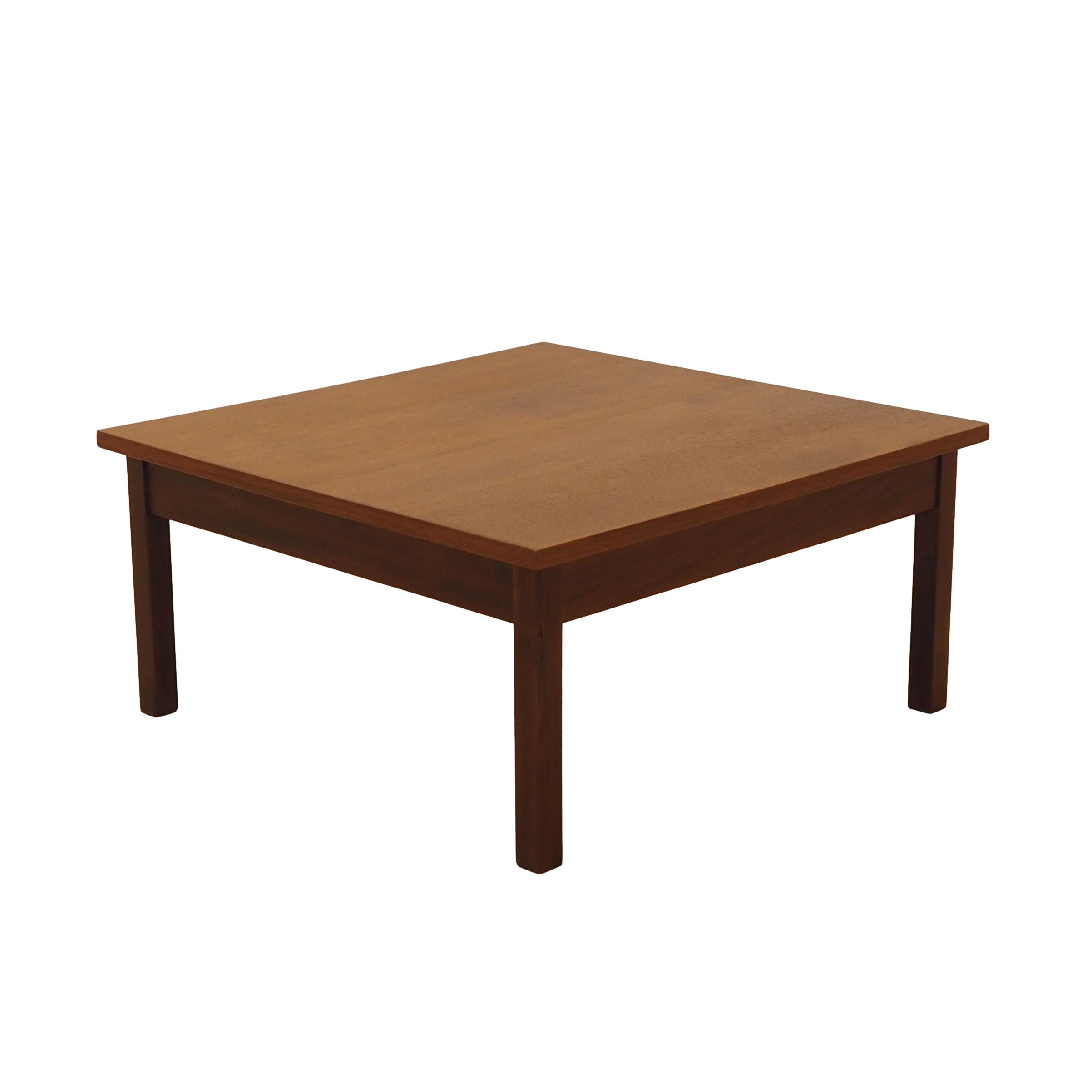 Tavolino da caffè in legno di teak anni '70